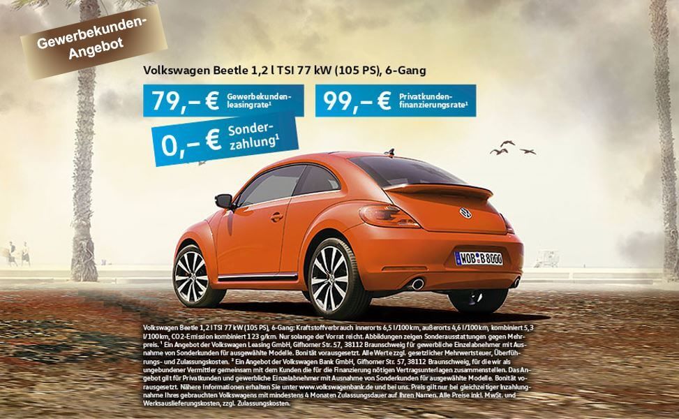 Vw gewerbekunden leasing
