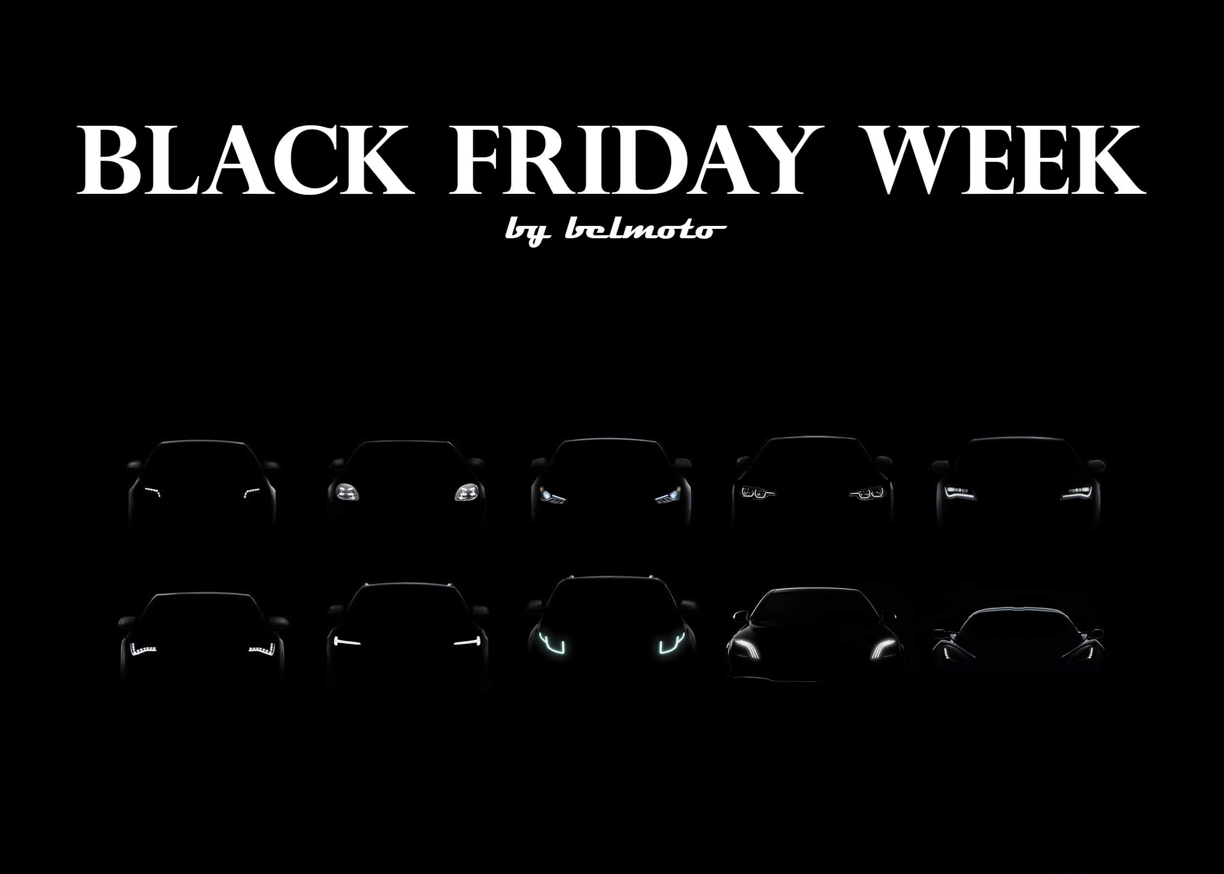 Black Friday Week jetzt bei belmoto