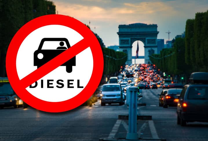 Diesel Verbotschild