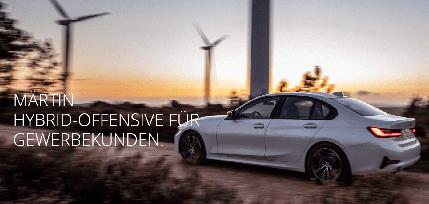 Märtin Hybrid-Offensive Leasing für Geschäftskunden