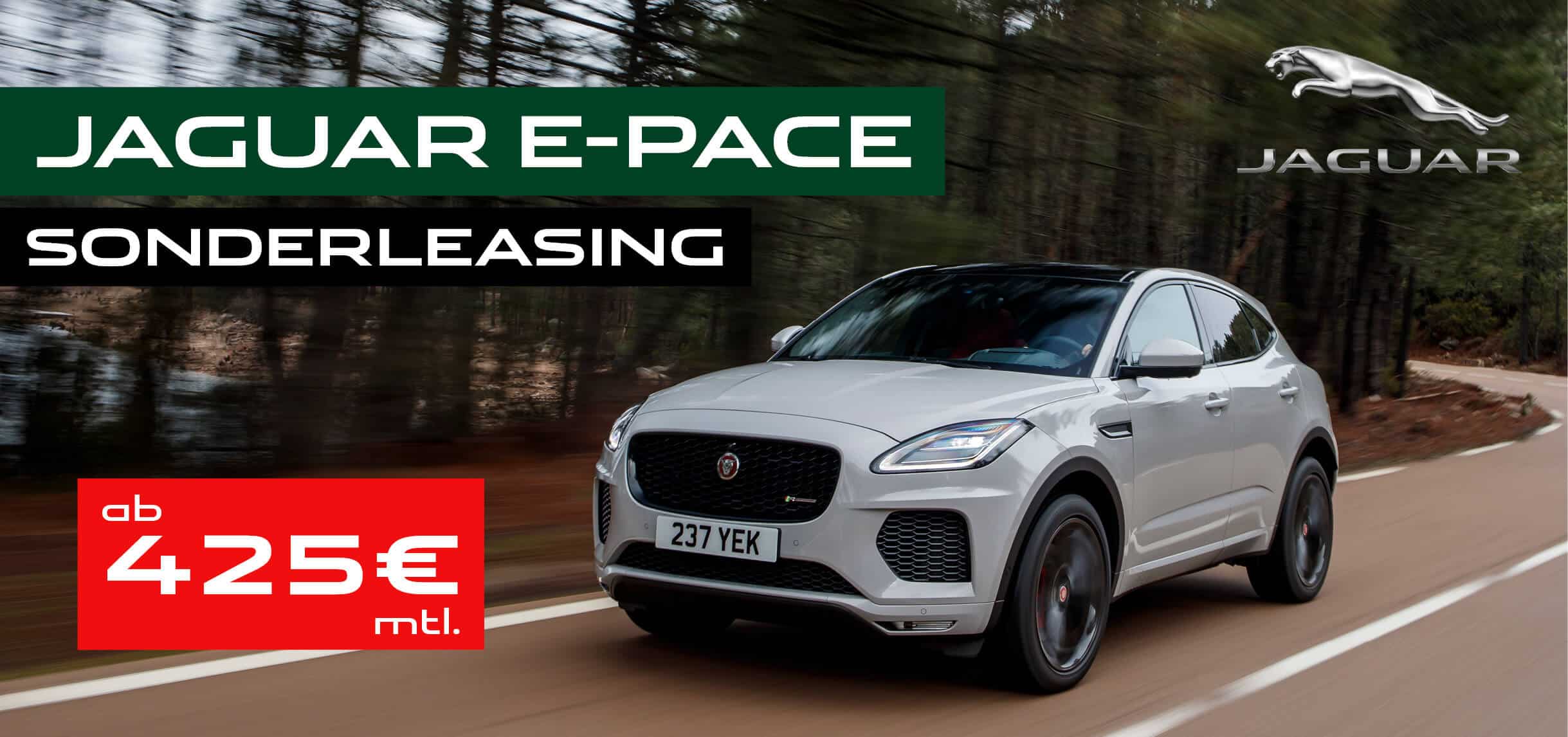 Jaguar E-Pace Sonderleasing-Aktion