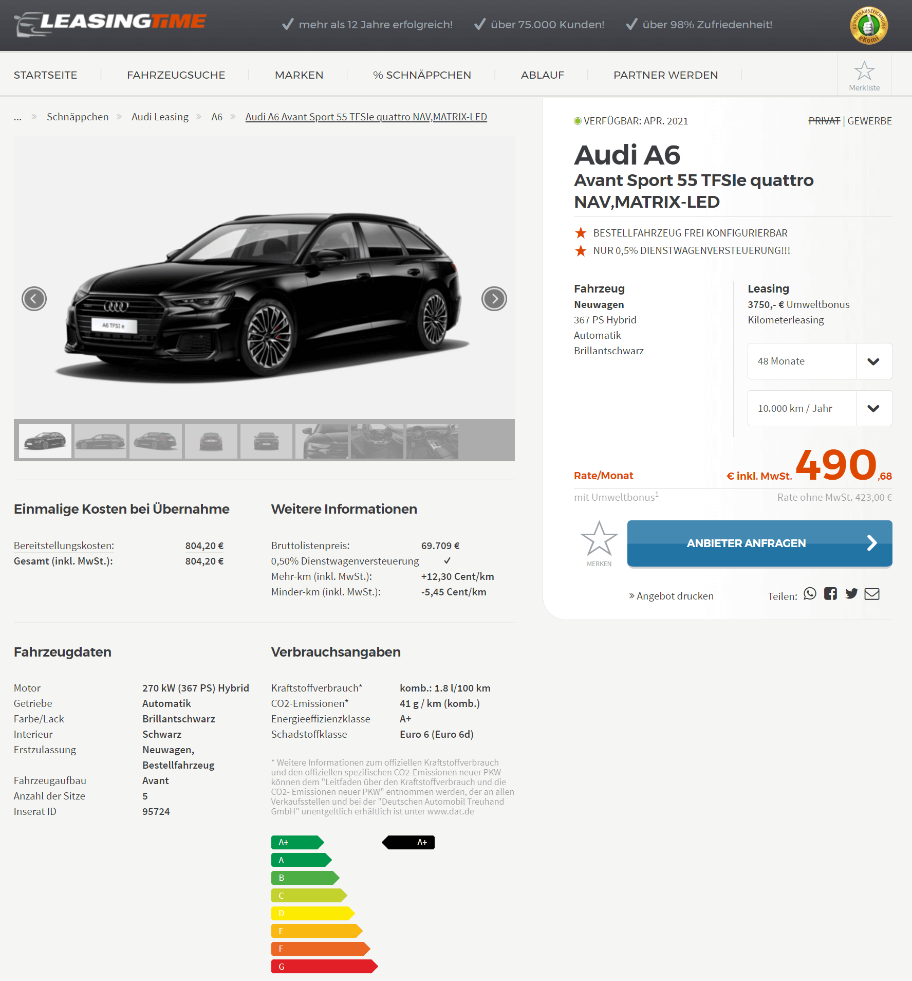 Audi A6 Avant S line BESTELLFAHRZEUG / FREI KONFIGURIERBAR