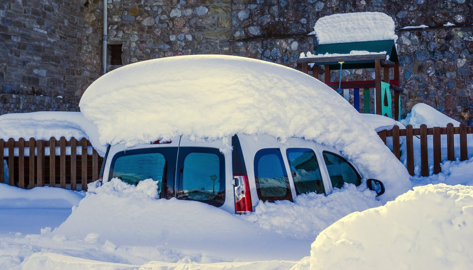 Auto im Winter