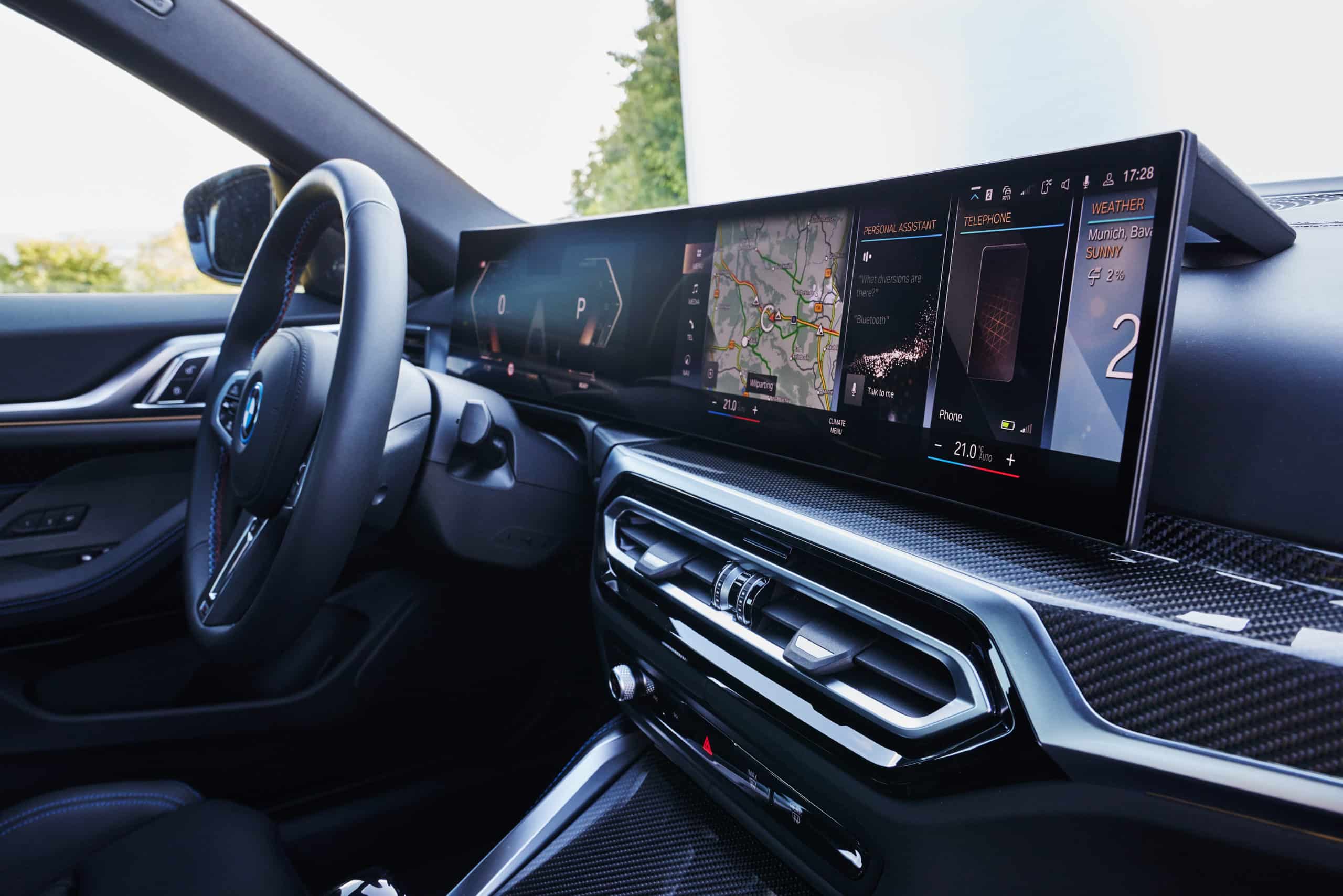 BMW i4 Touchscreen