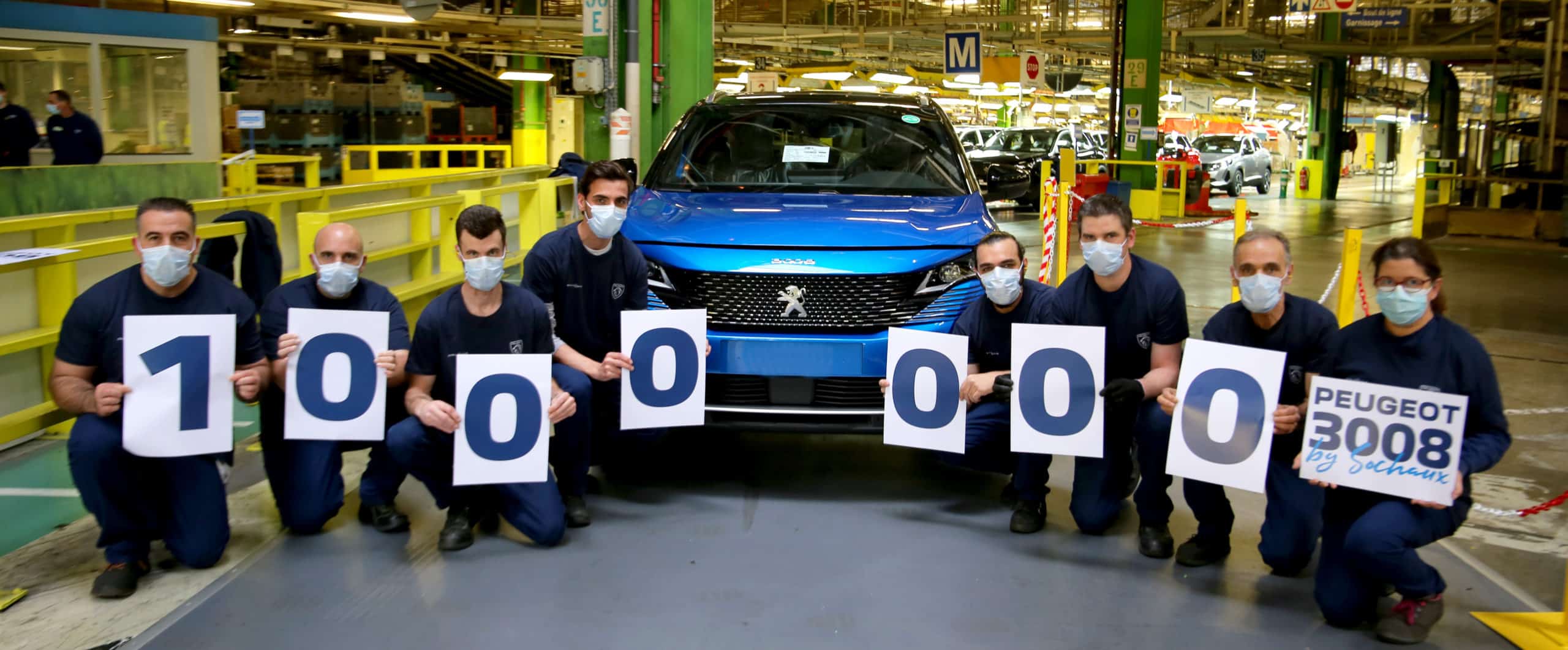 Eine Million Peugeot 3008