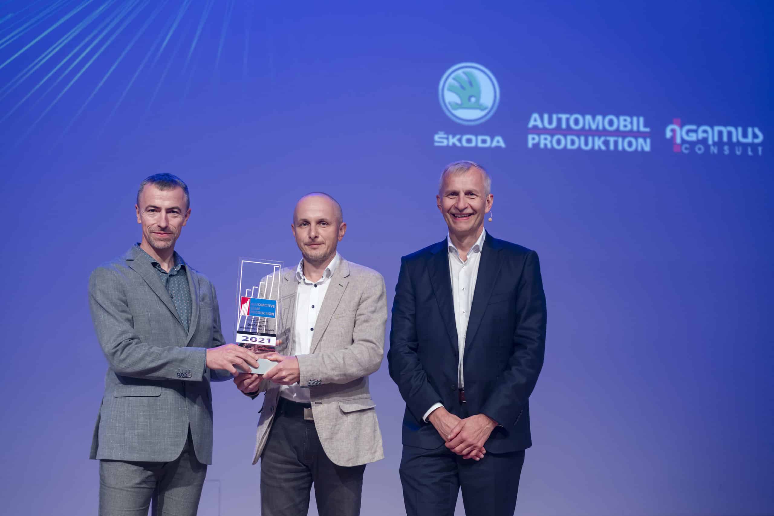 Škoda Auto Verleihung Automotive Lean Production Award