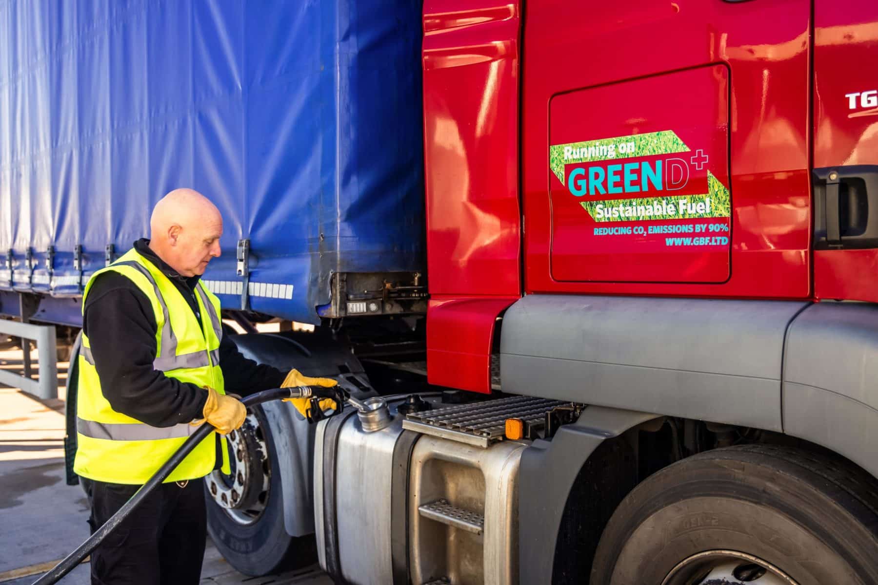 GreenD+ Biodiesel für Bentleys Logistik