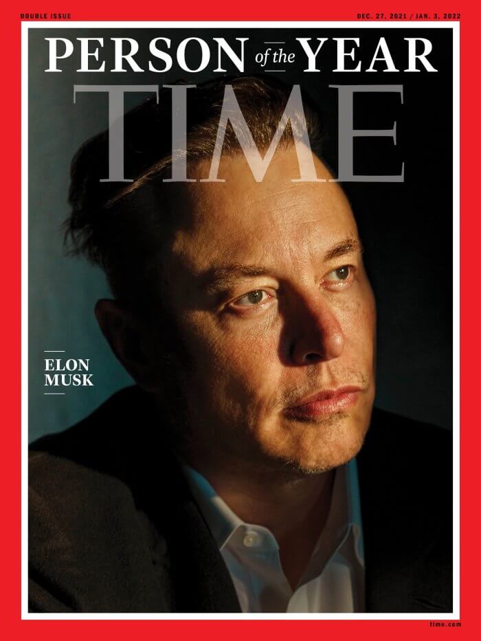Elon Musk; Quelle: Mark Mahaney für Time