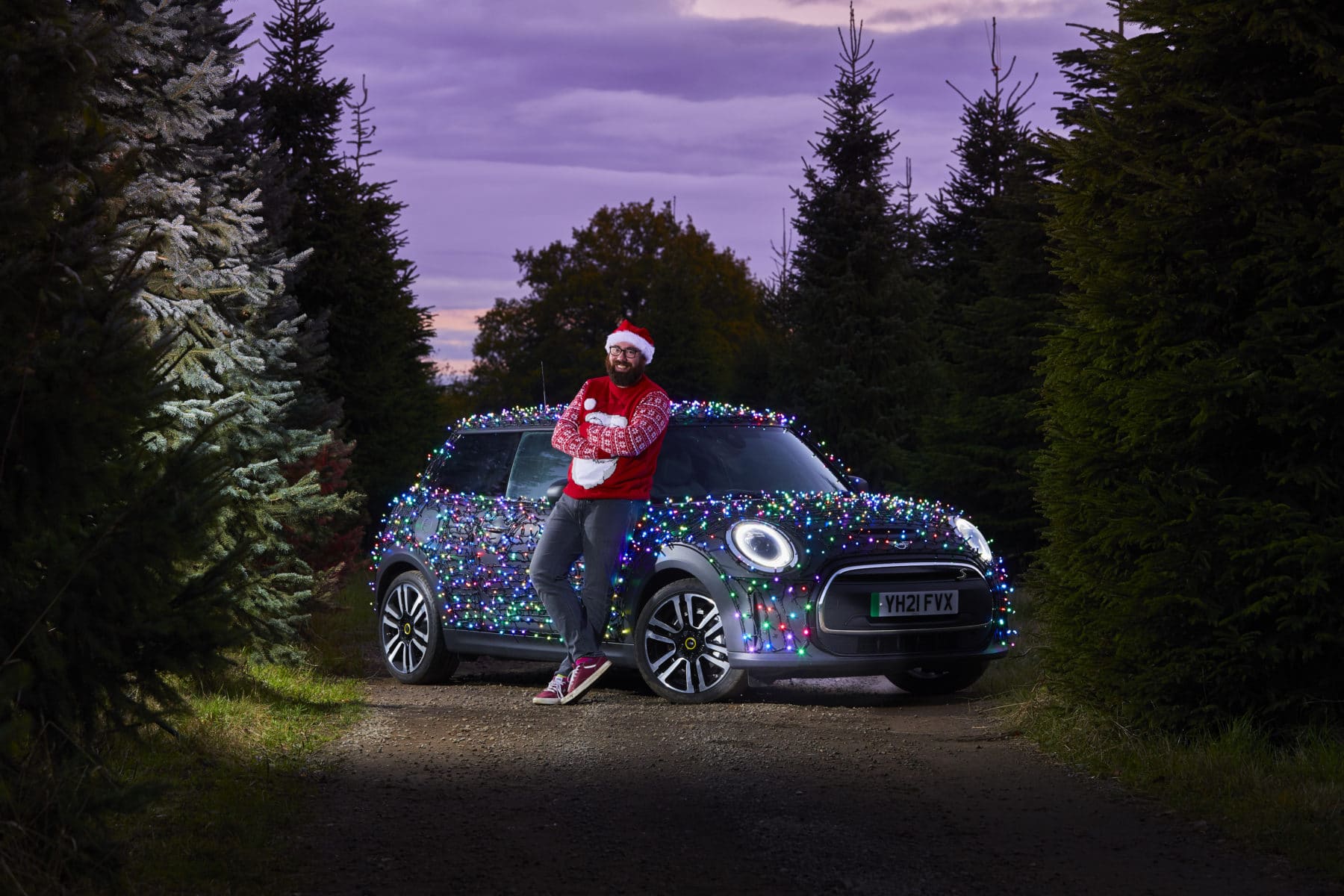 Festive Mini Electric und Erfinder Nicholas Martin