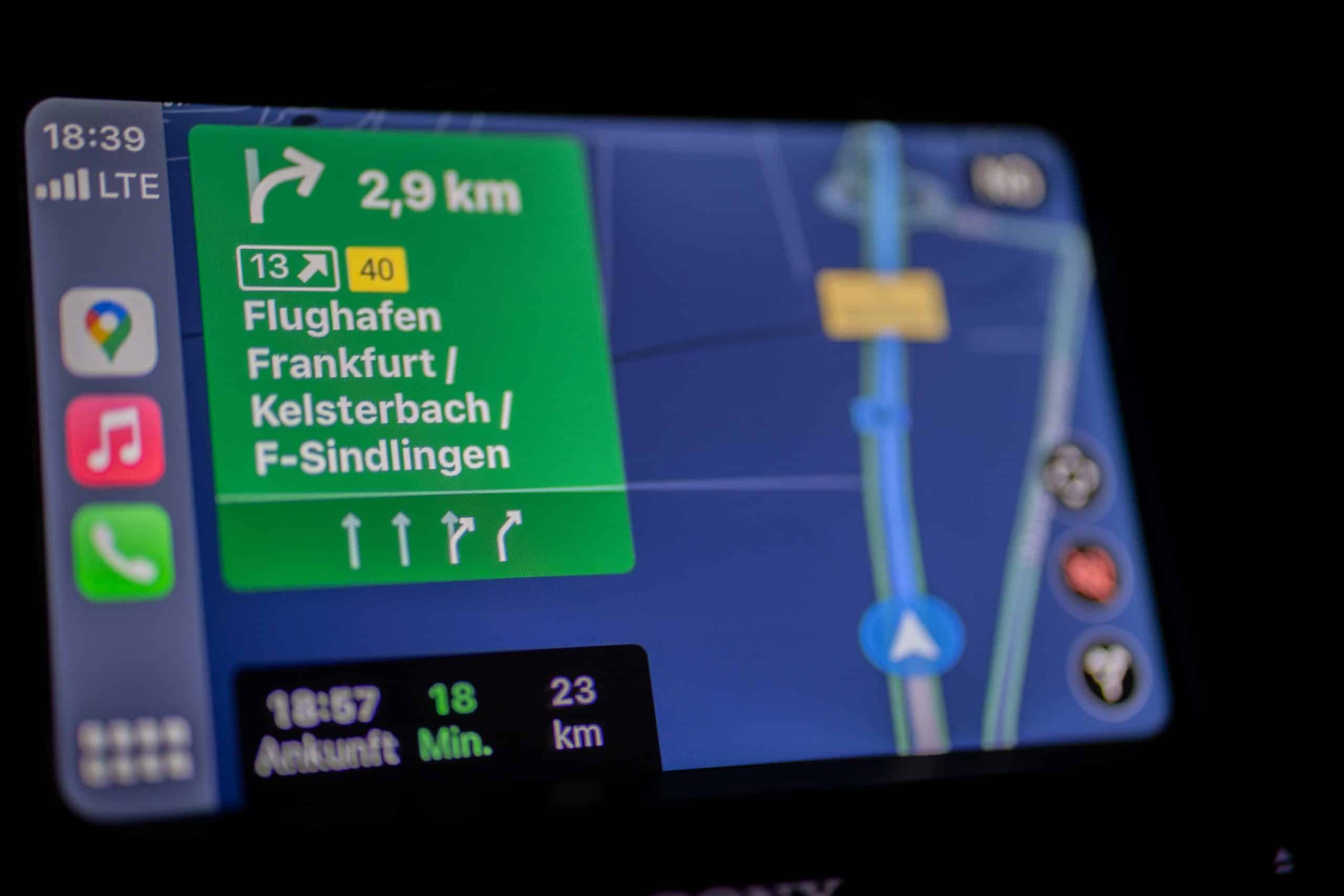 Navigationsgerät (Symbolbild)