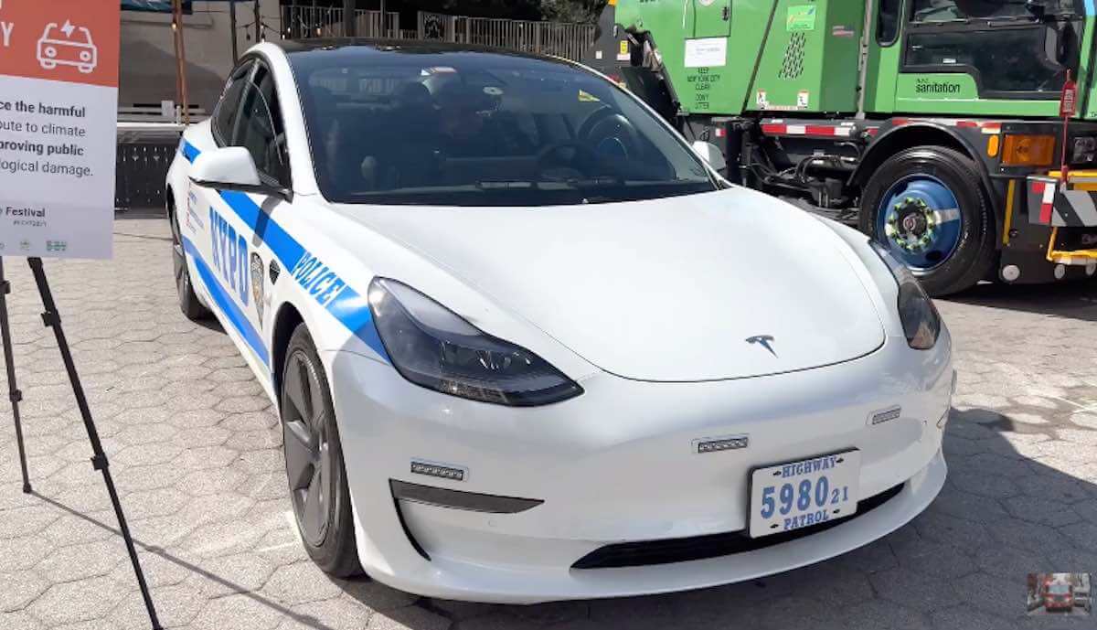 Tesla Model 3 NYPD