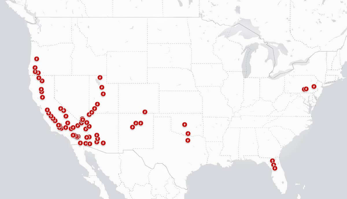 Tesla Supercharger Lade-Karte 2021