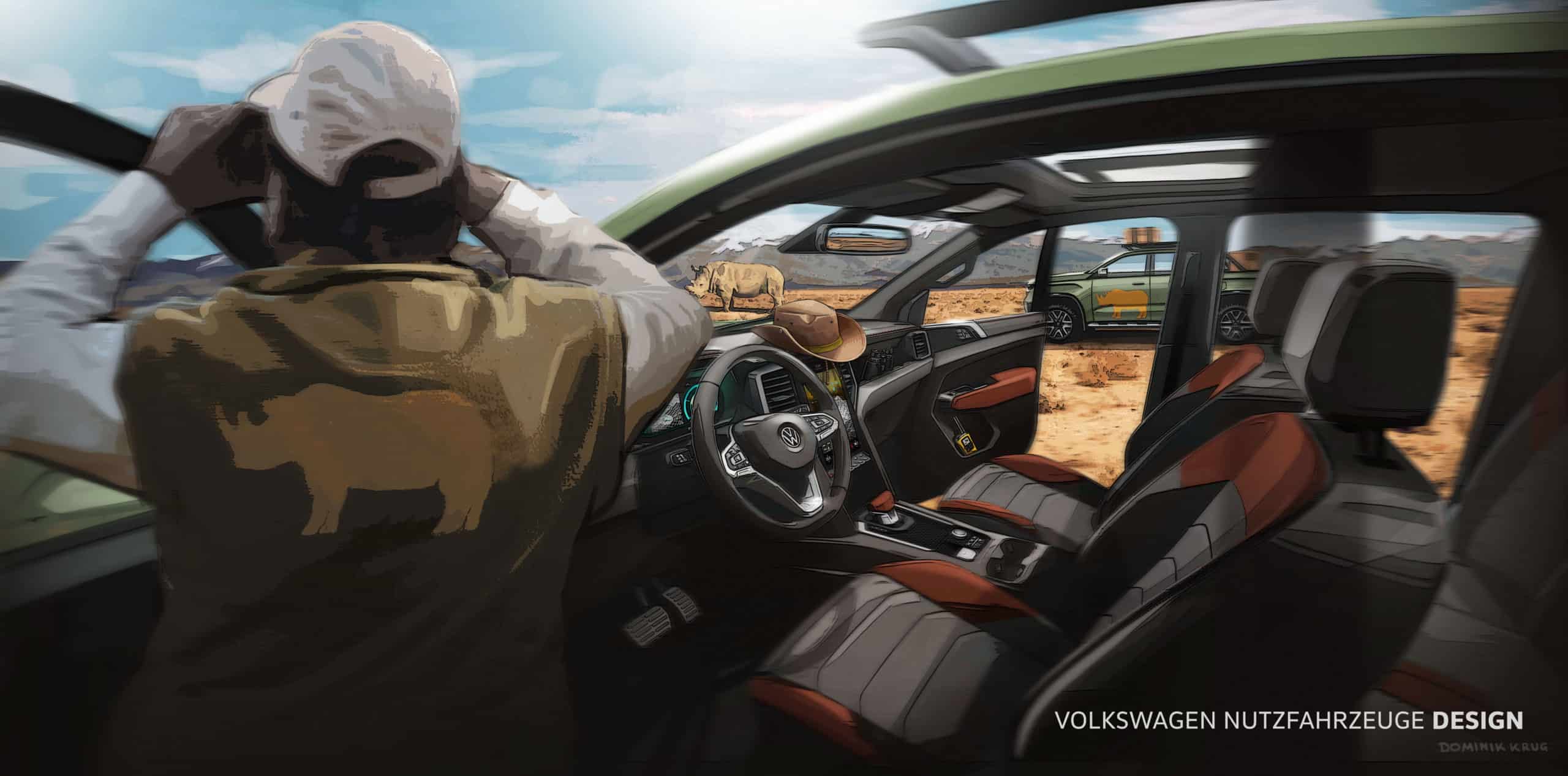 Teaserbild VW Amarok Interieur