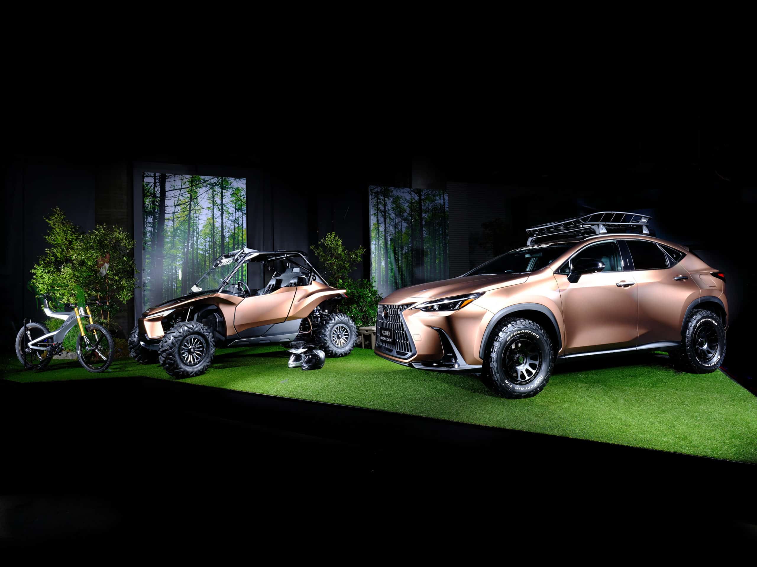 Lexus NX PHEV Offroad Concept und Lexus ROV Concept