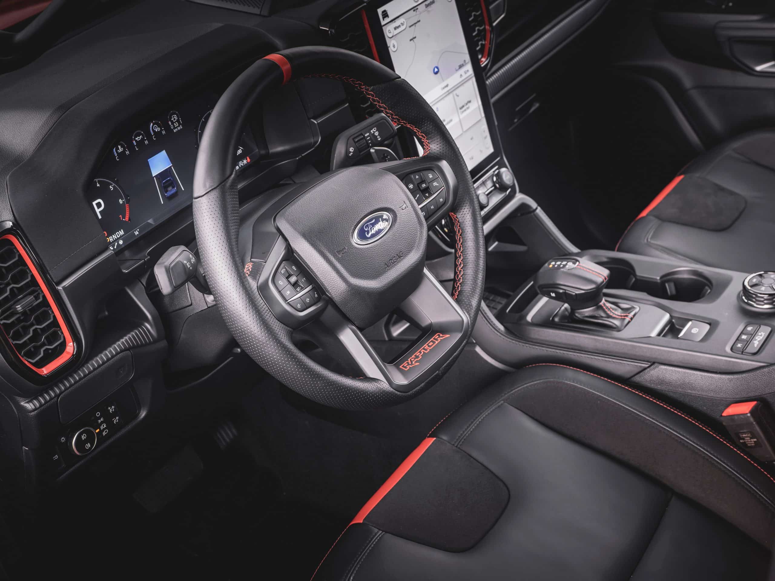 Interieur Ford Ranger Raptor (2022)