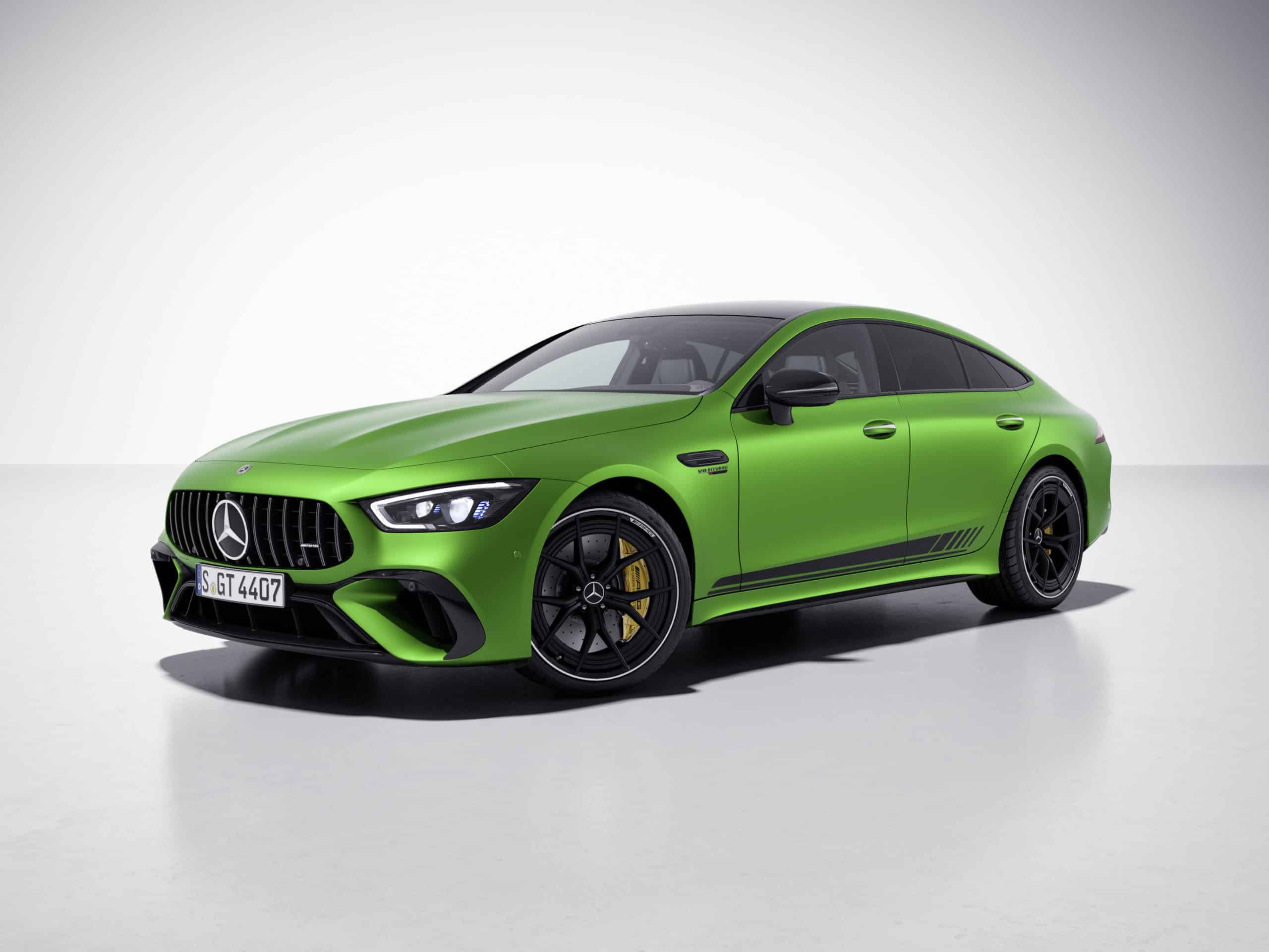Mercedes-AMG GT 63 S E Performance in green hell magno