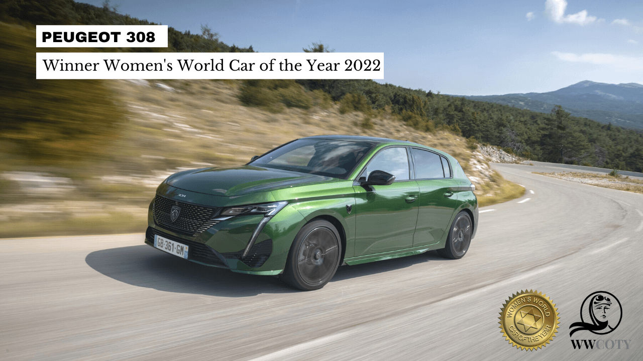 Peugeot 308 Gewinner des "Women's World Car of the Year 2022"