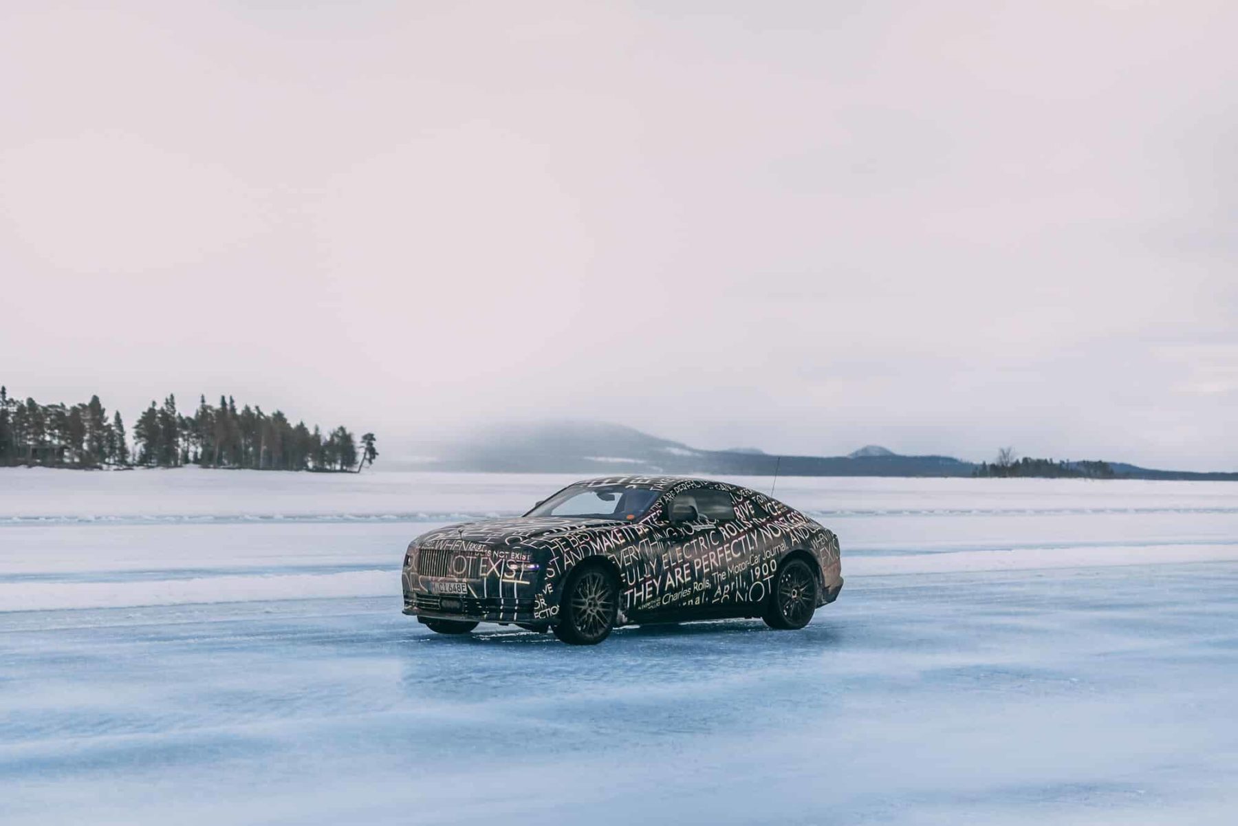 Rolls-Royce Spectre im Wintertest