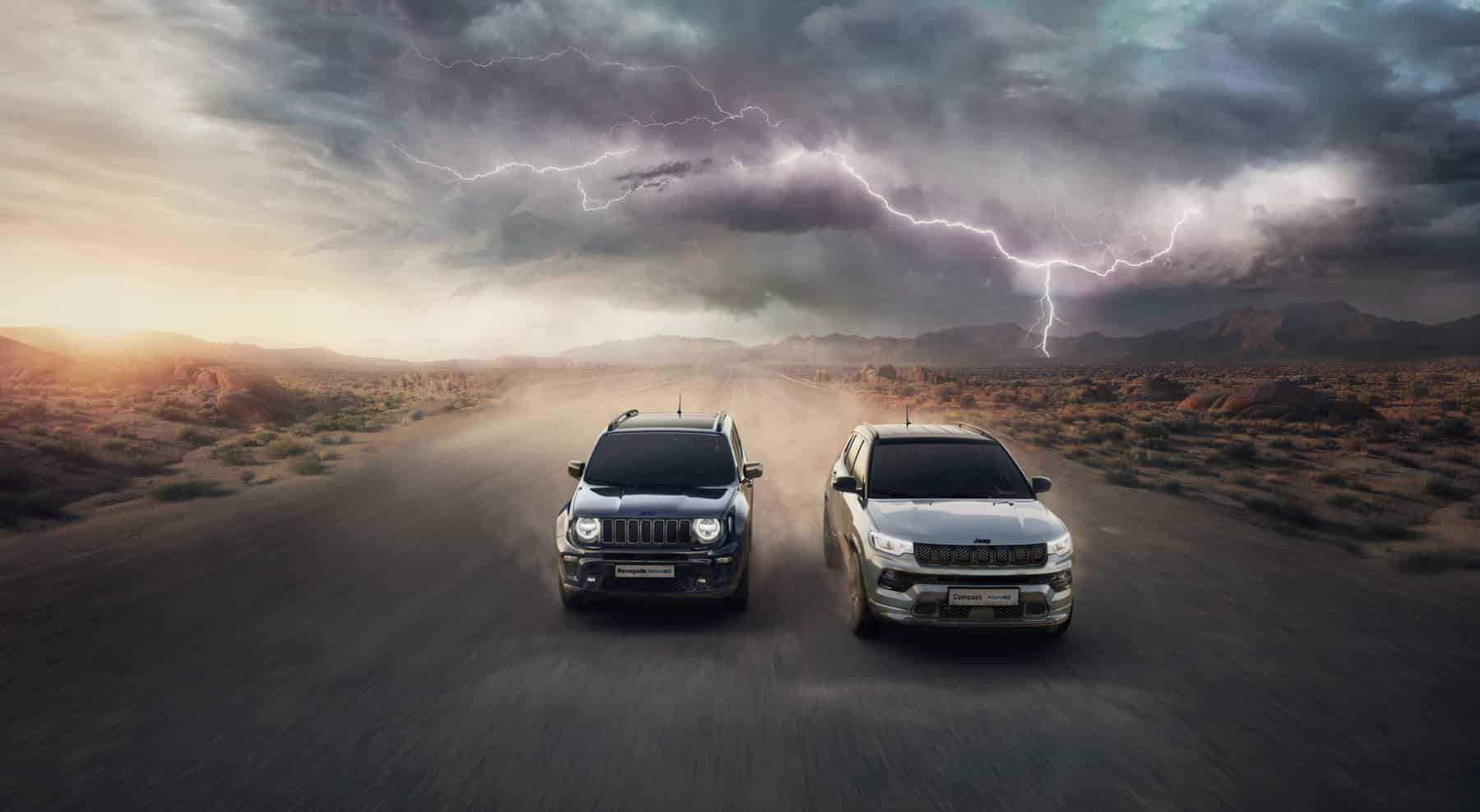 Jeep Compass 4xe und Jeep Renegade 4xe