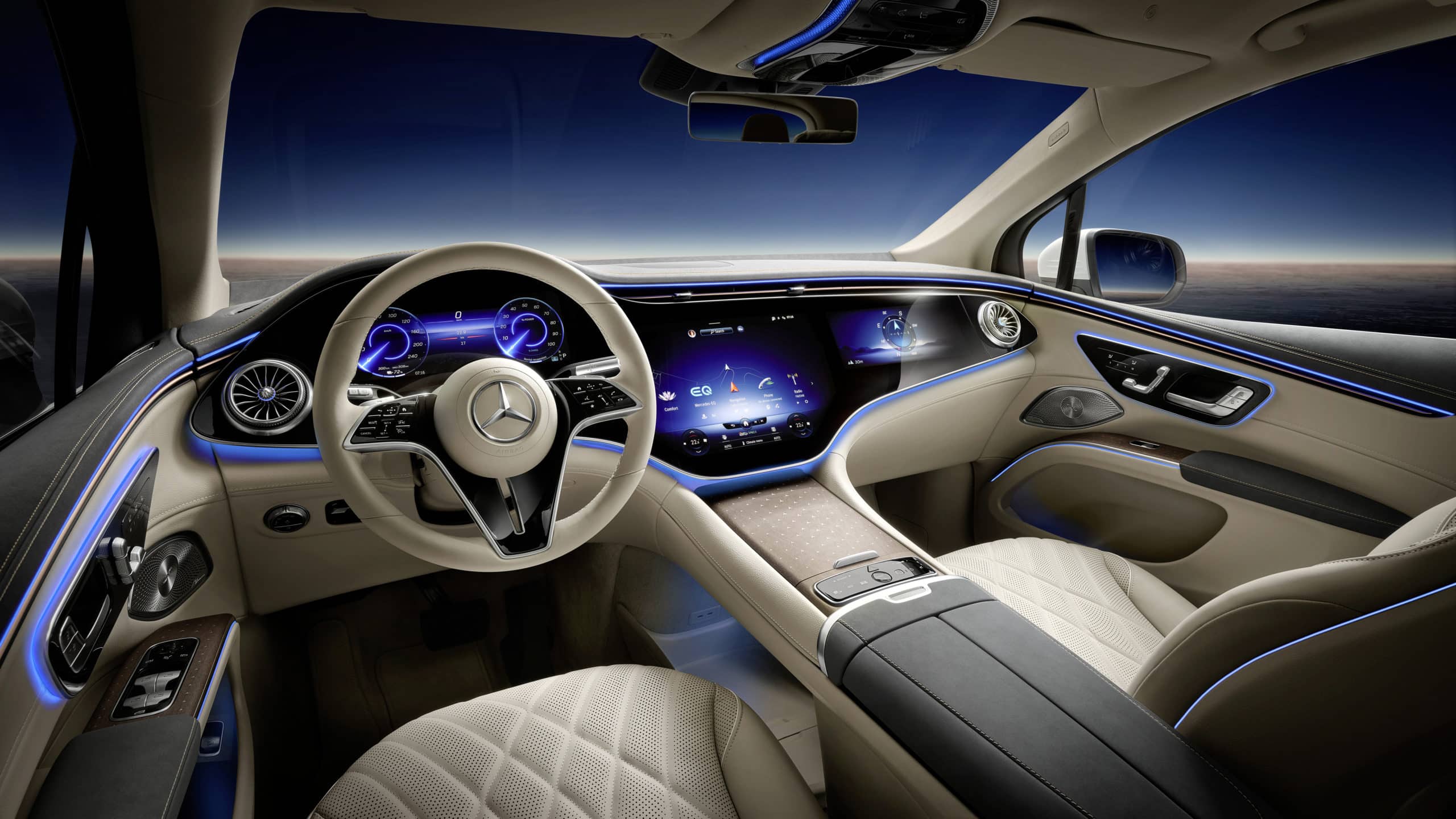Mercedes EQS SUV Interieur
