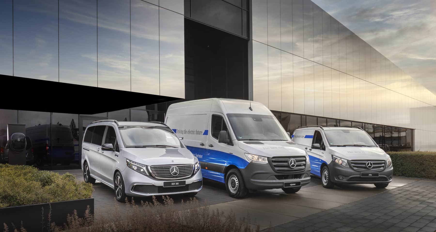 Mercedes-Benz EQV, eSprinter und eVito