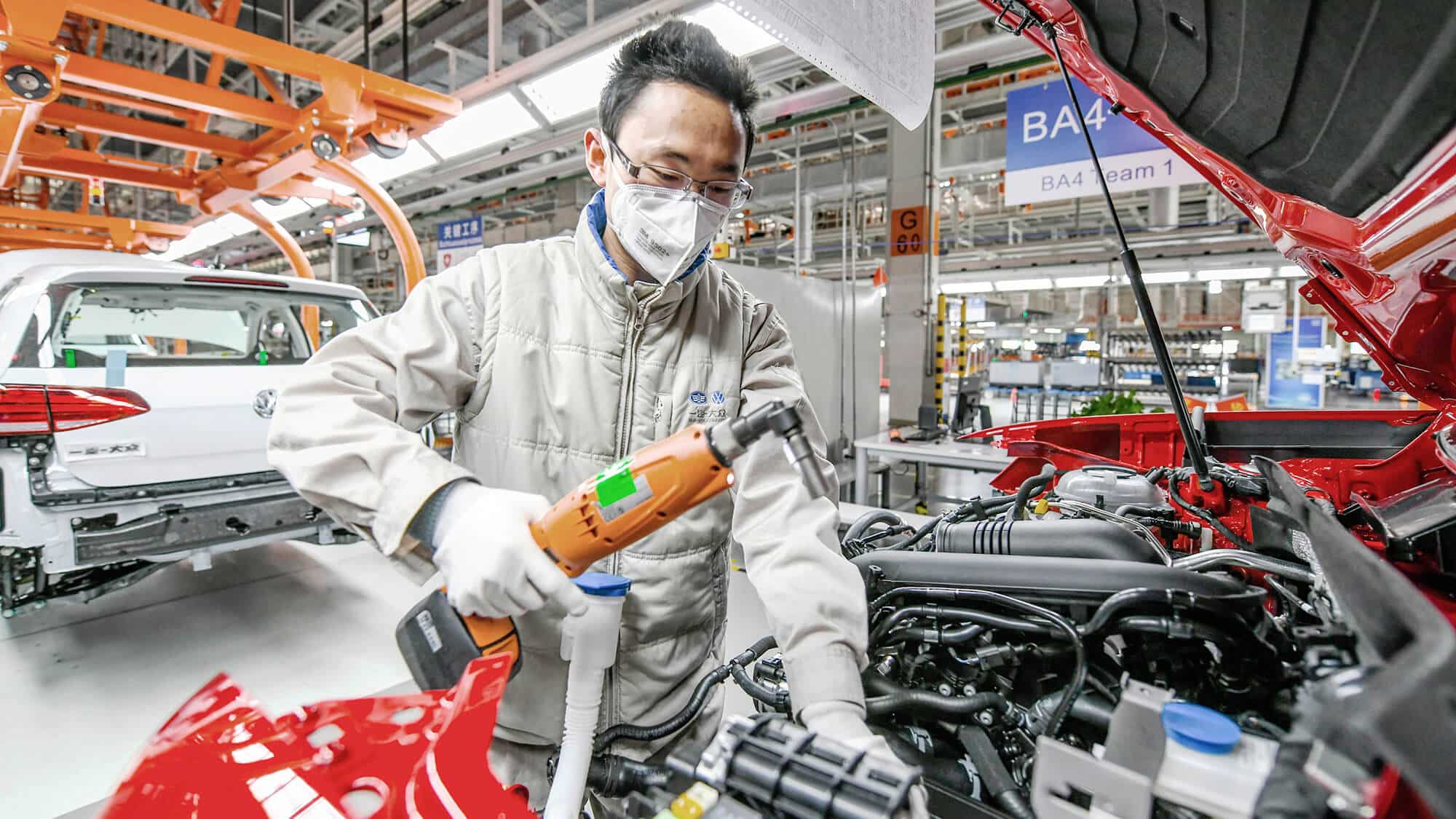 Produktion läuft im chinesischen VW-Werk erneut an