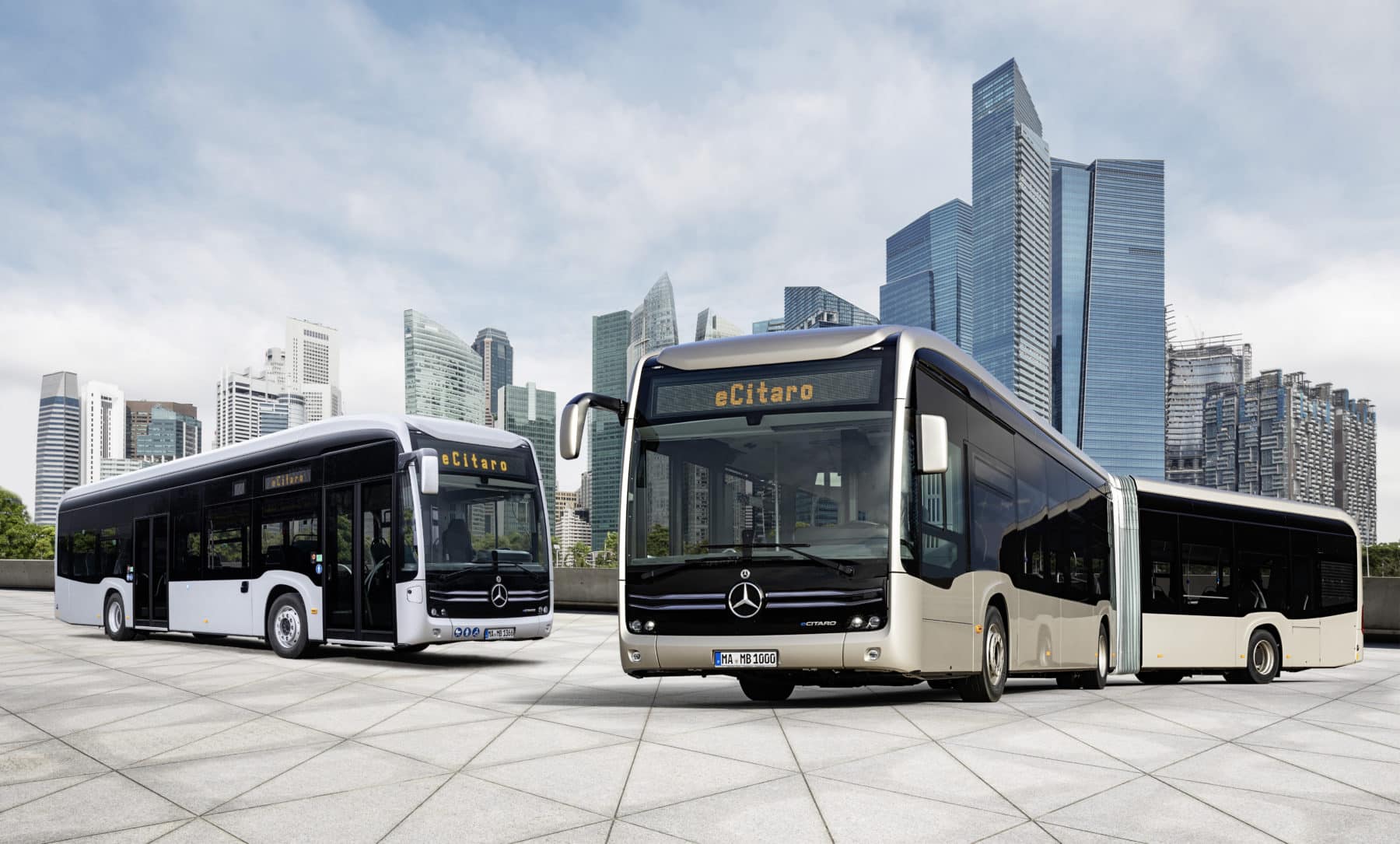 Elektrische Mercedes-Benz eCitaro von Daimler Buses