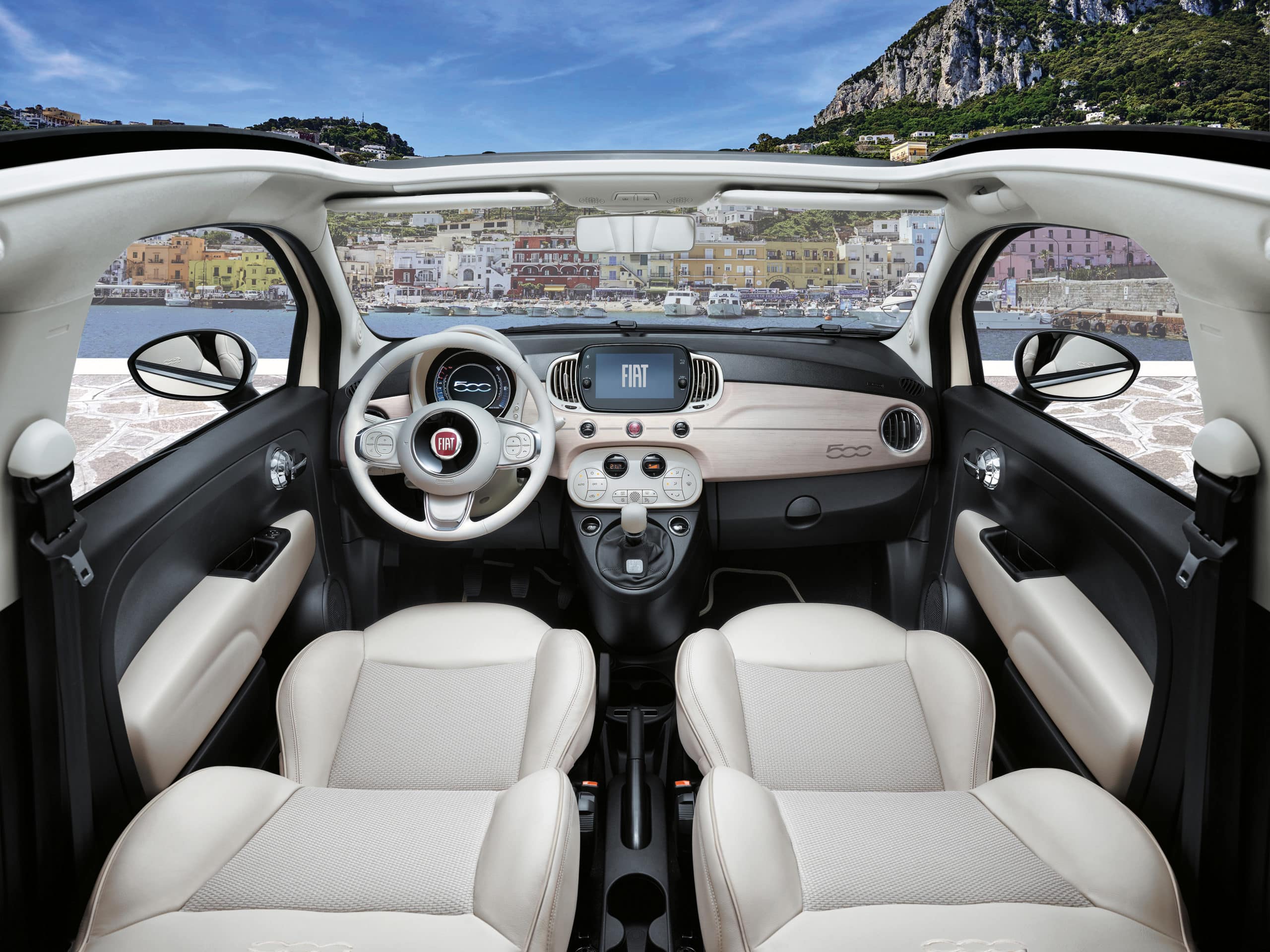 Interieur Fiat 500 Più Dolcevita