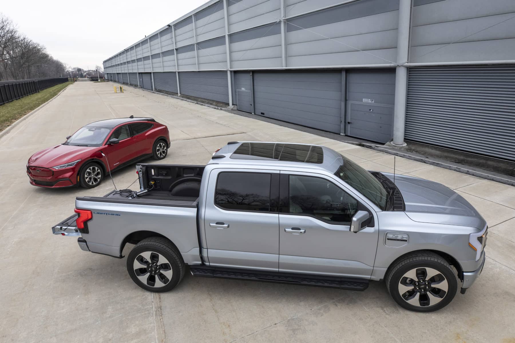 Ford F-150 Lightning Vehicle-to-Vehicle Charging