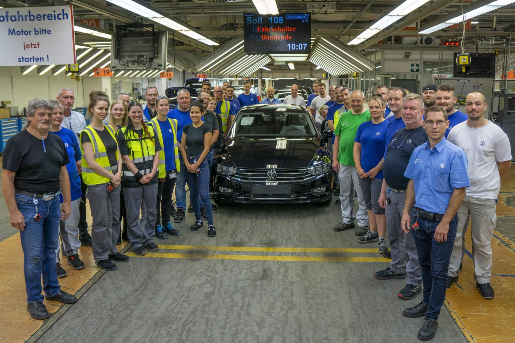 VW Werk Emden Umbau für den ID.Aero