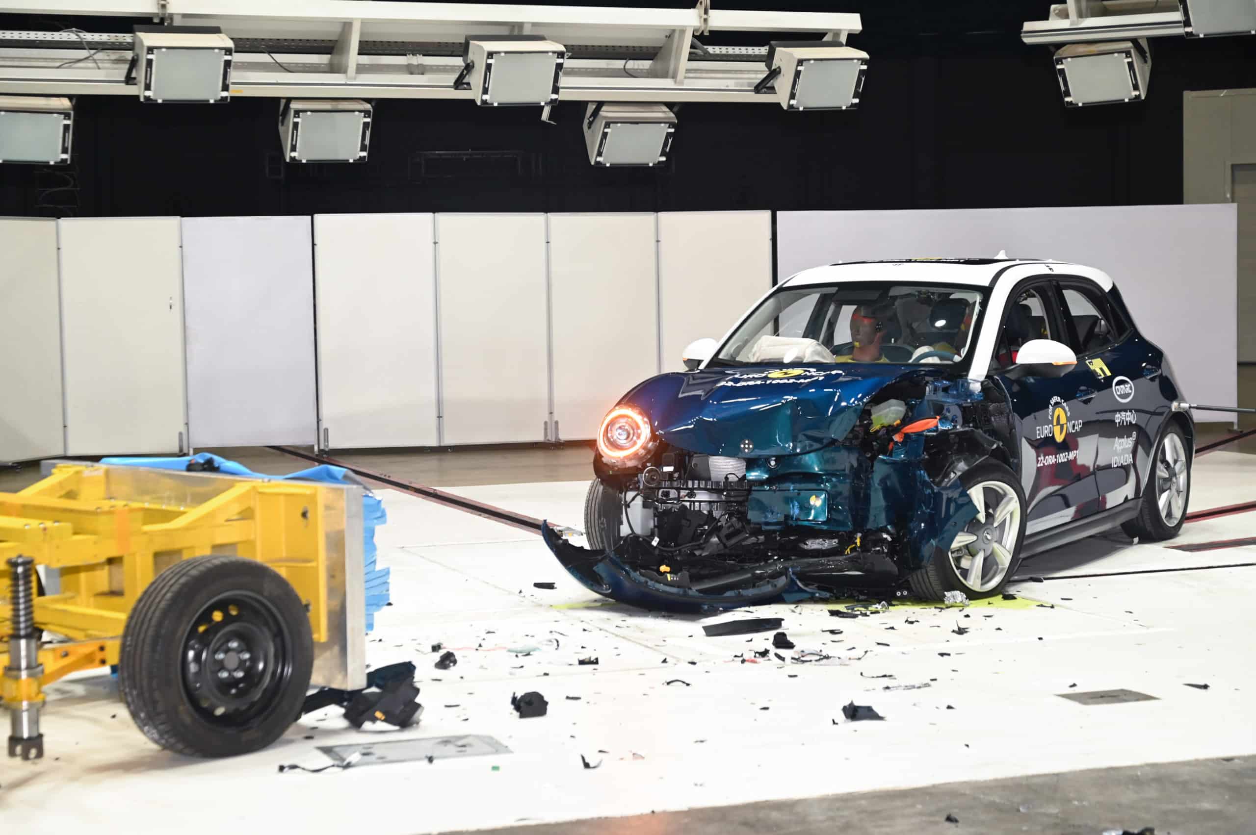 Ora Funky Cat im Euro NCAP-Test