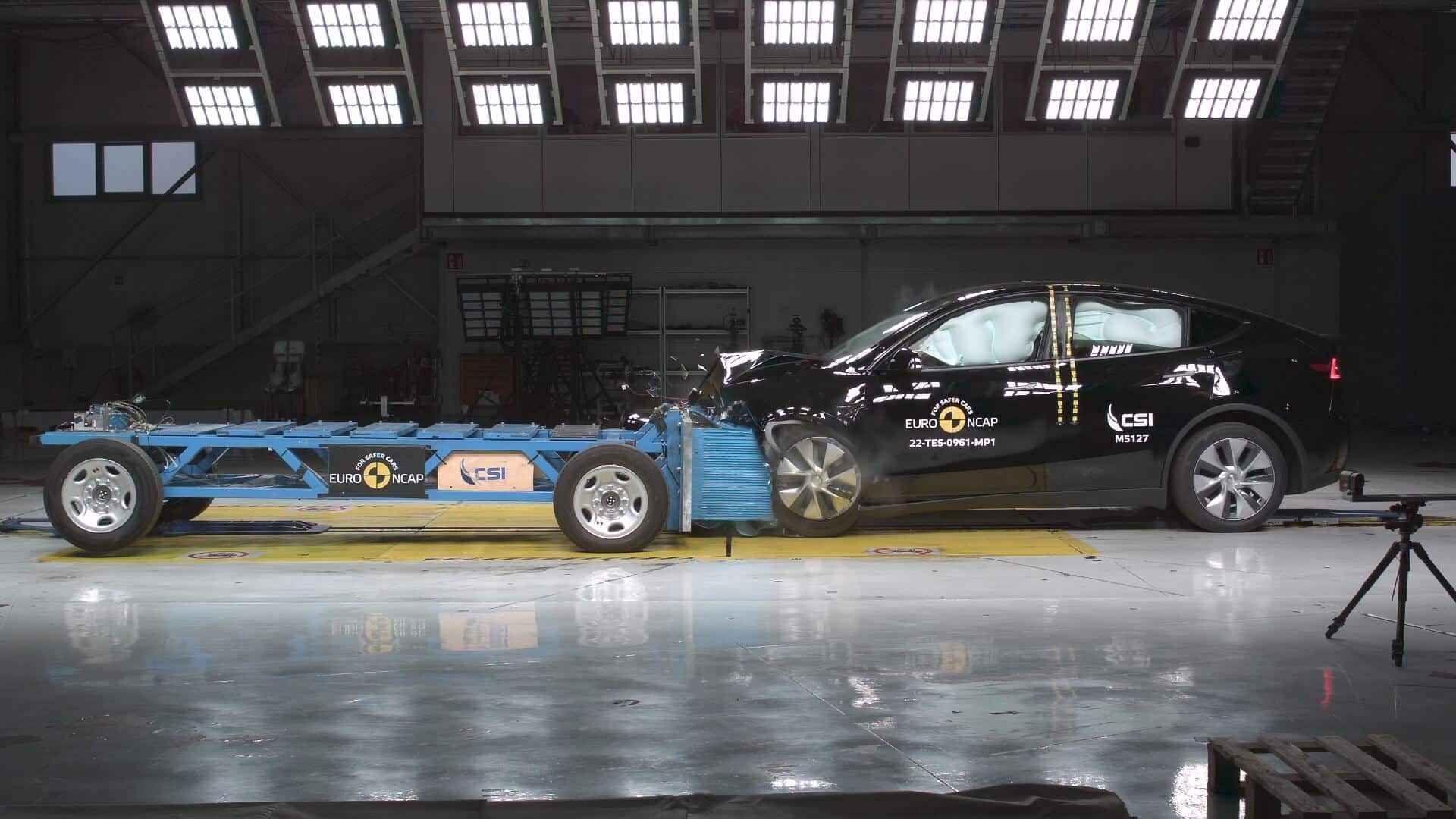 Tesla Model Y im Euro NCAP-Test