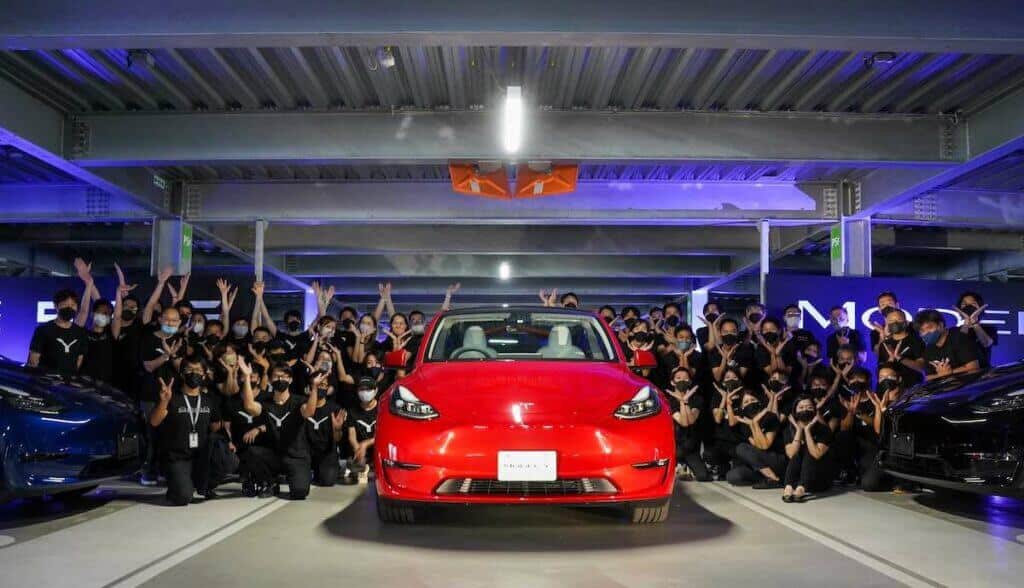 Tesla Model Y: Auslieferungen in Japan