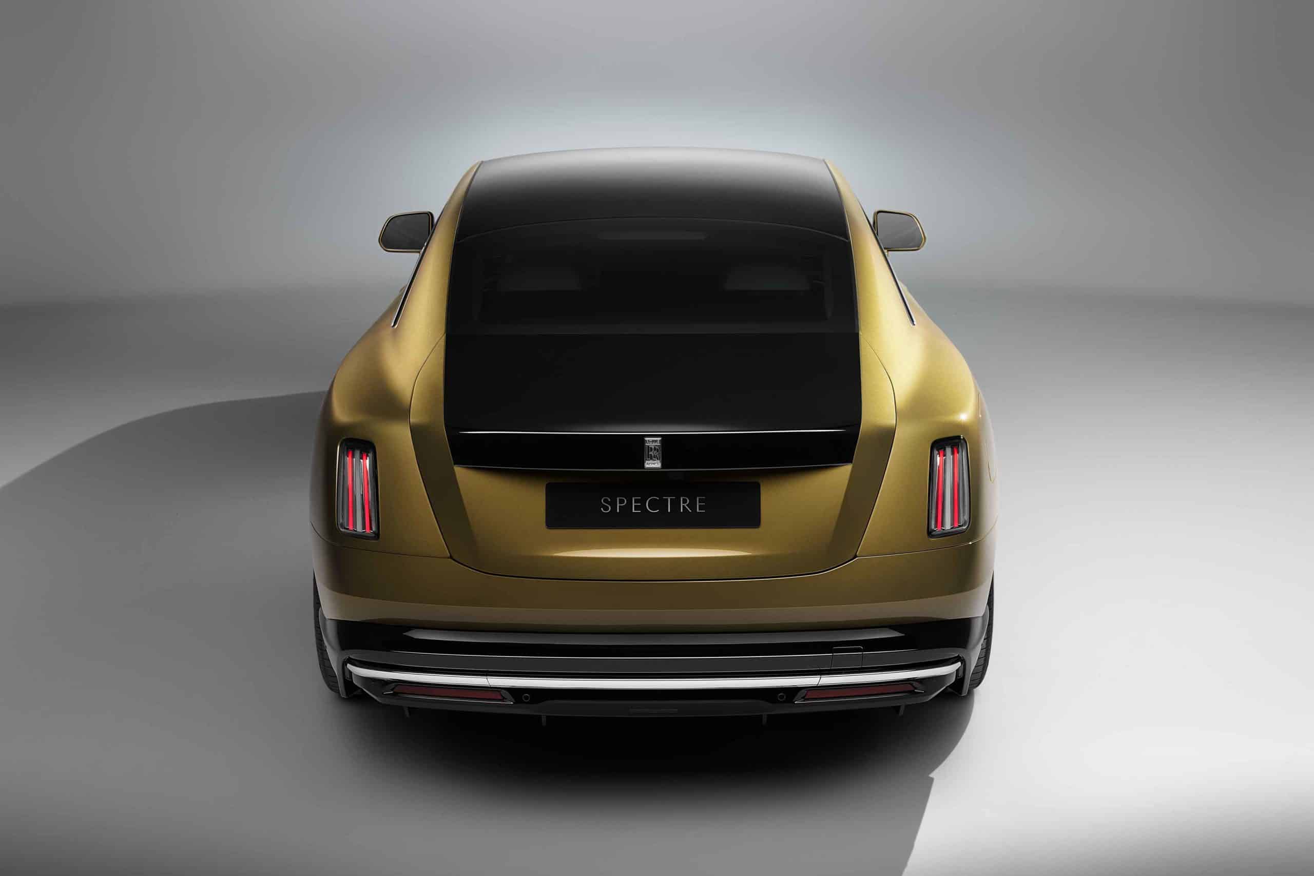 Heckansicht Rolls-Royce Spectre