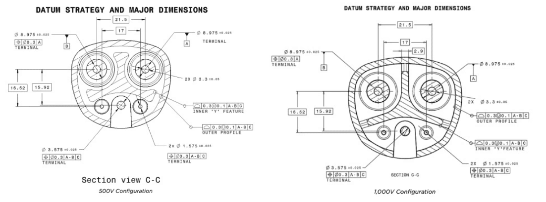 Designs der Ladetechnologie von Tesla: 500 Volt und 1000 Volt