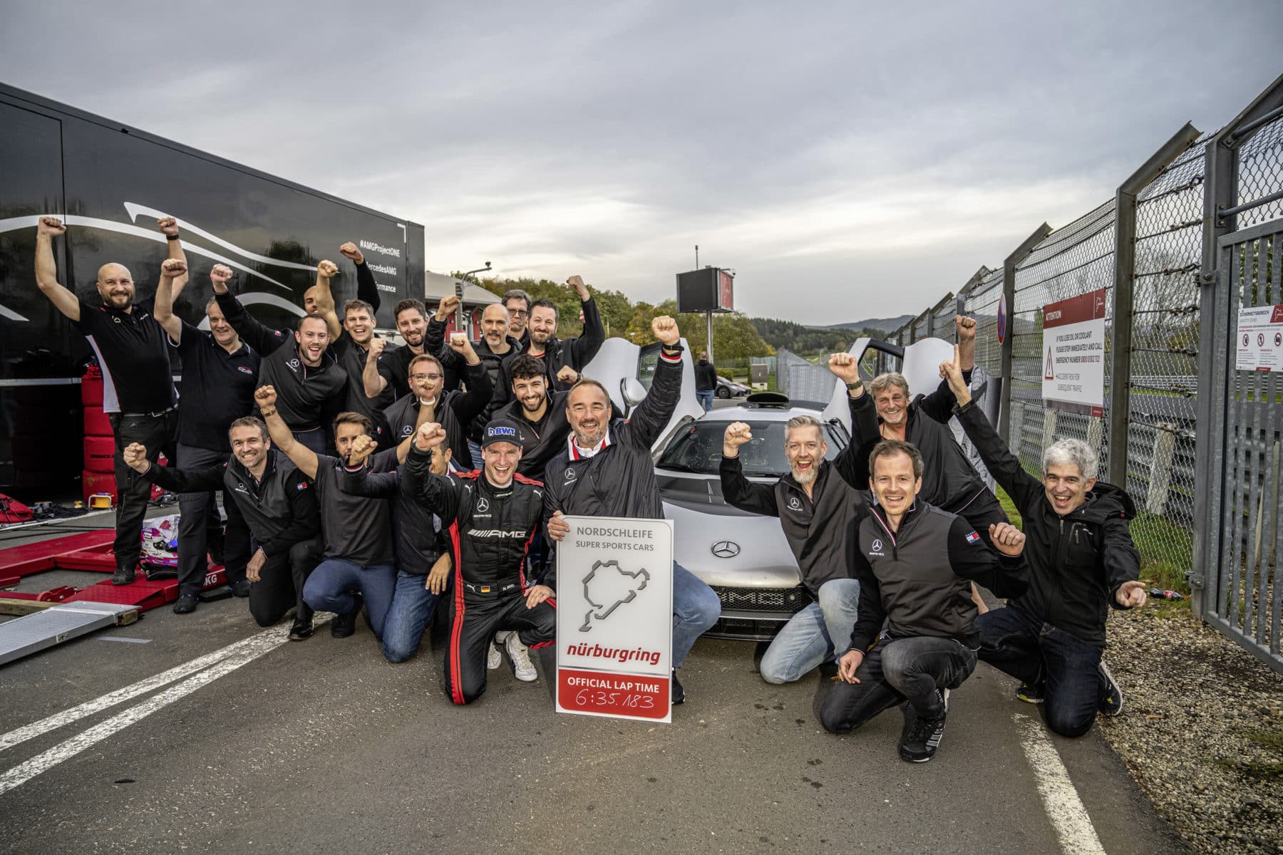 Mercedes-AMG ONE mit Rekord auf der Nürburgring-Nordschleife