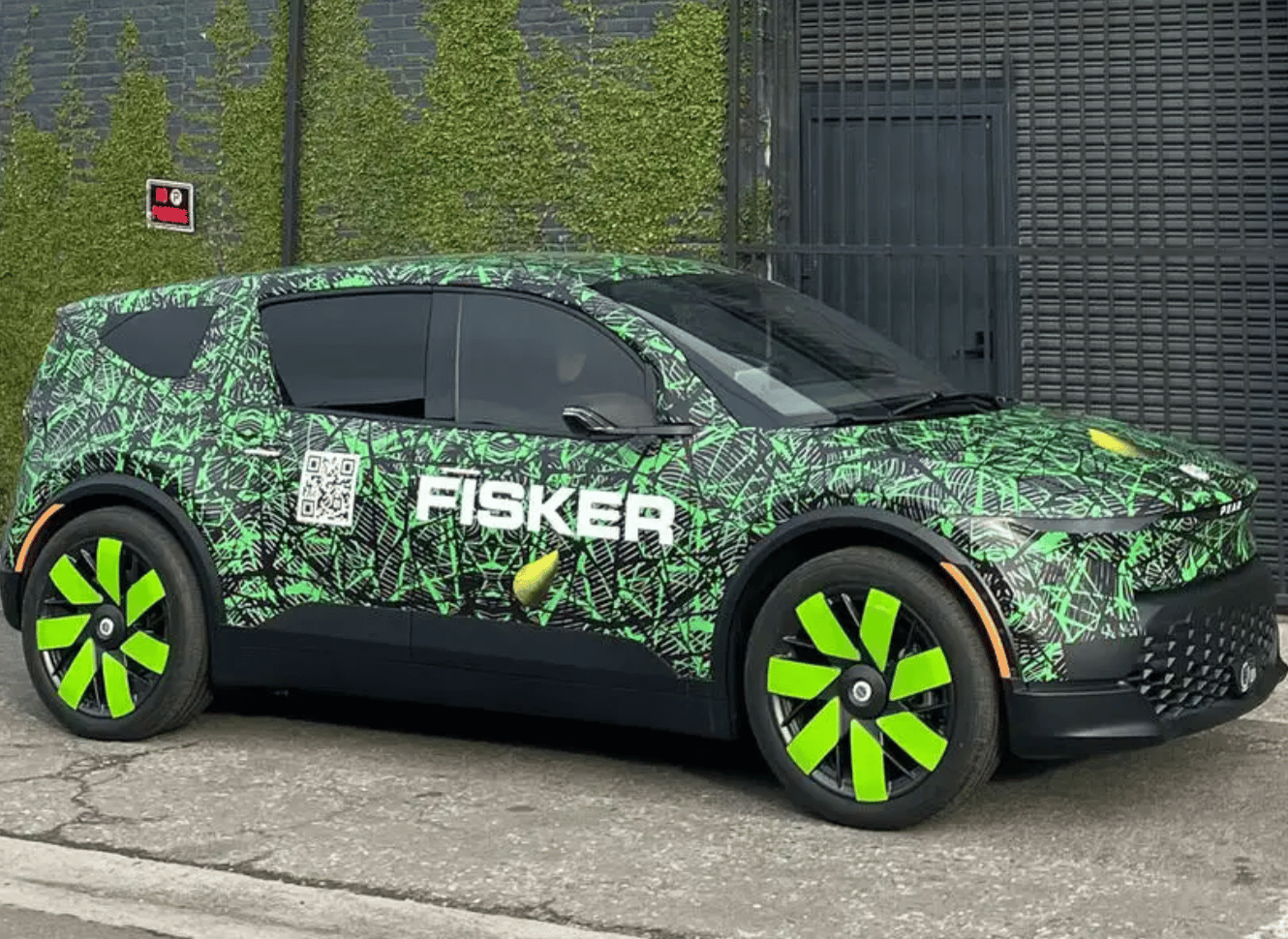 Fisker Pear in Tarnung