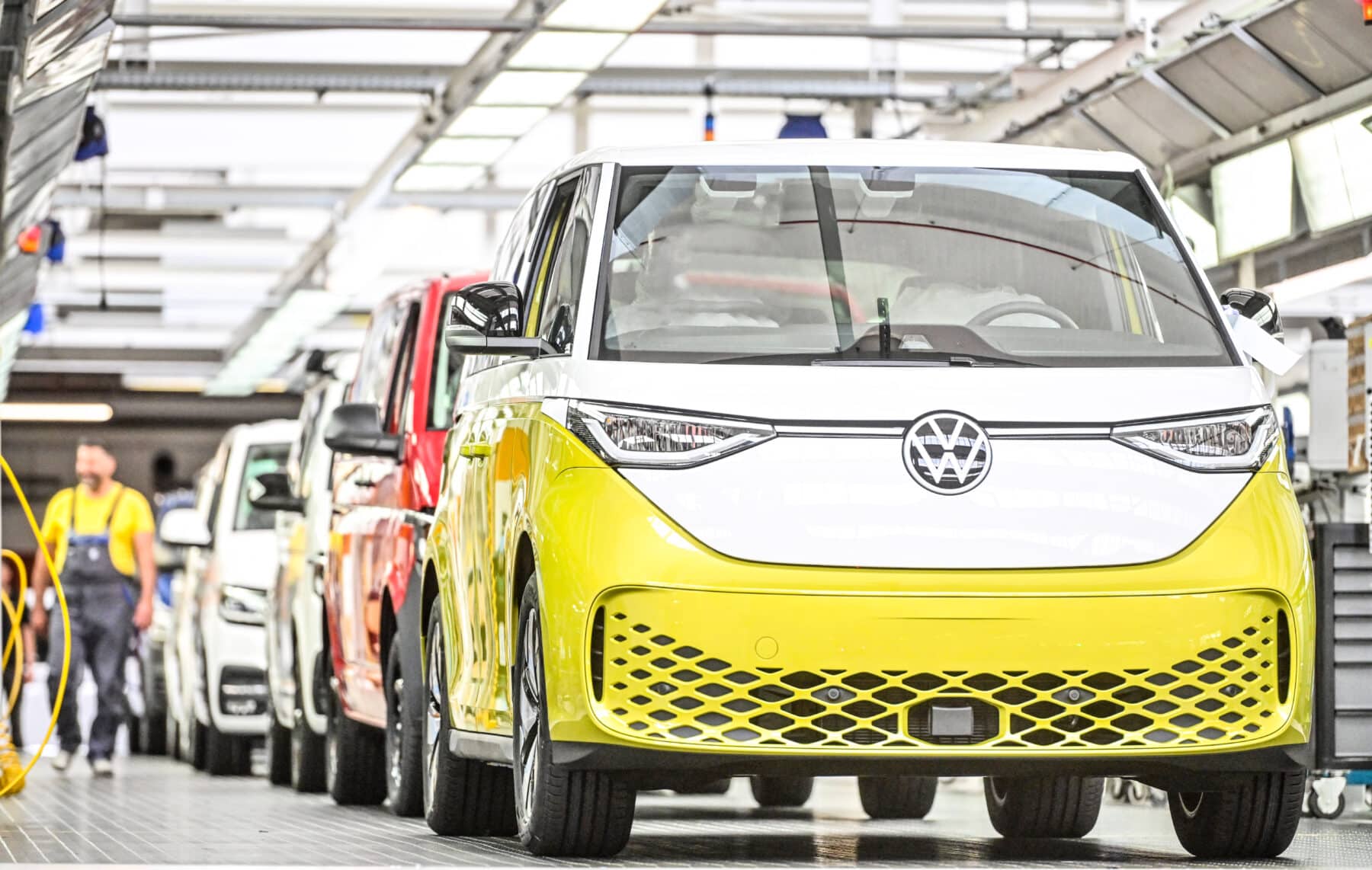 Produktion des VW ID.Buzz in Hannover