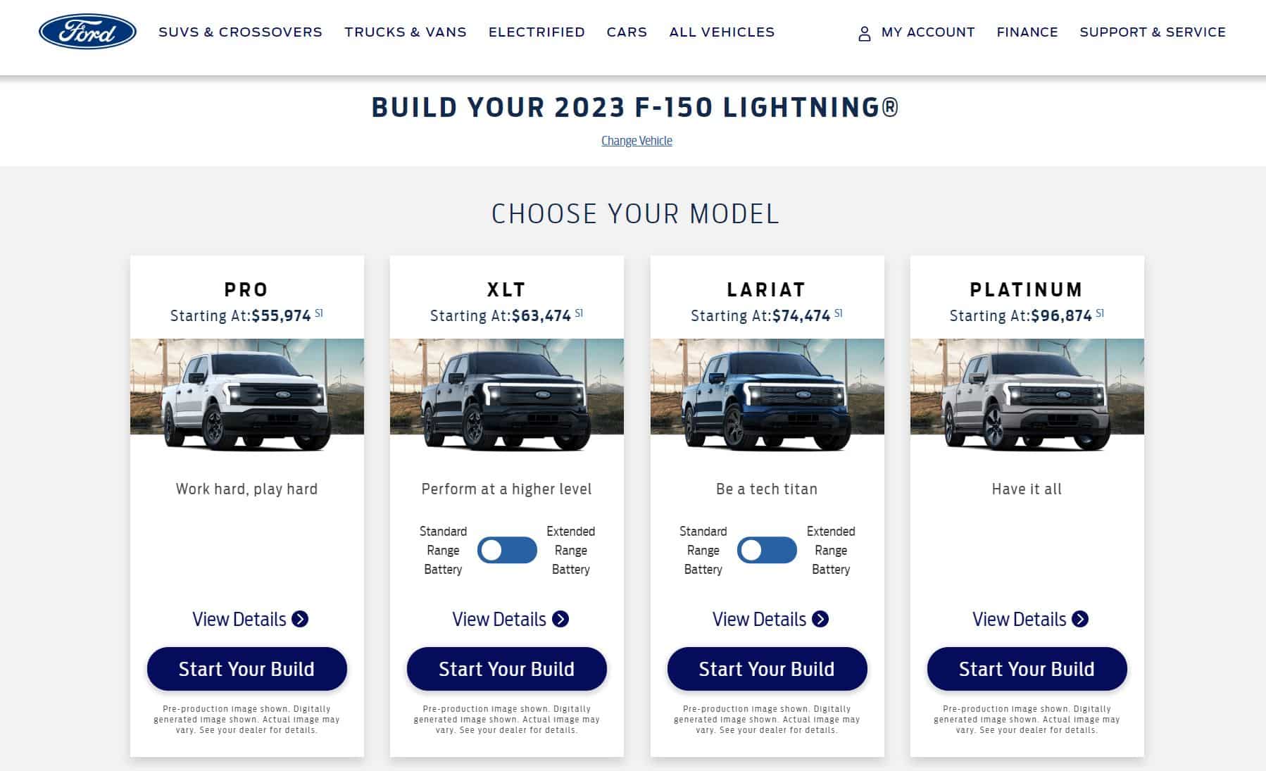 Ford F-150 Lightning aktuelle Preise Stand 15.02.2023