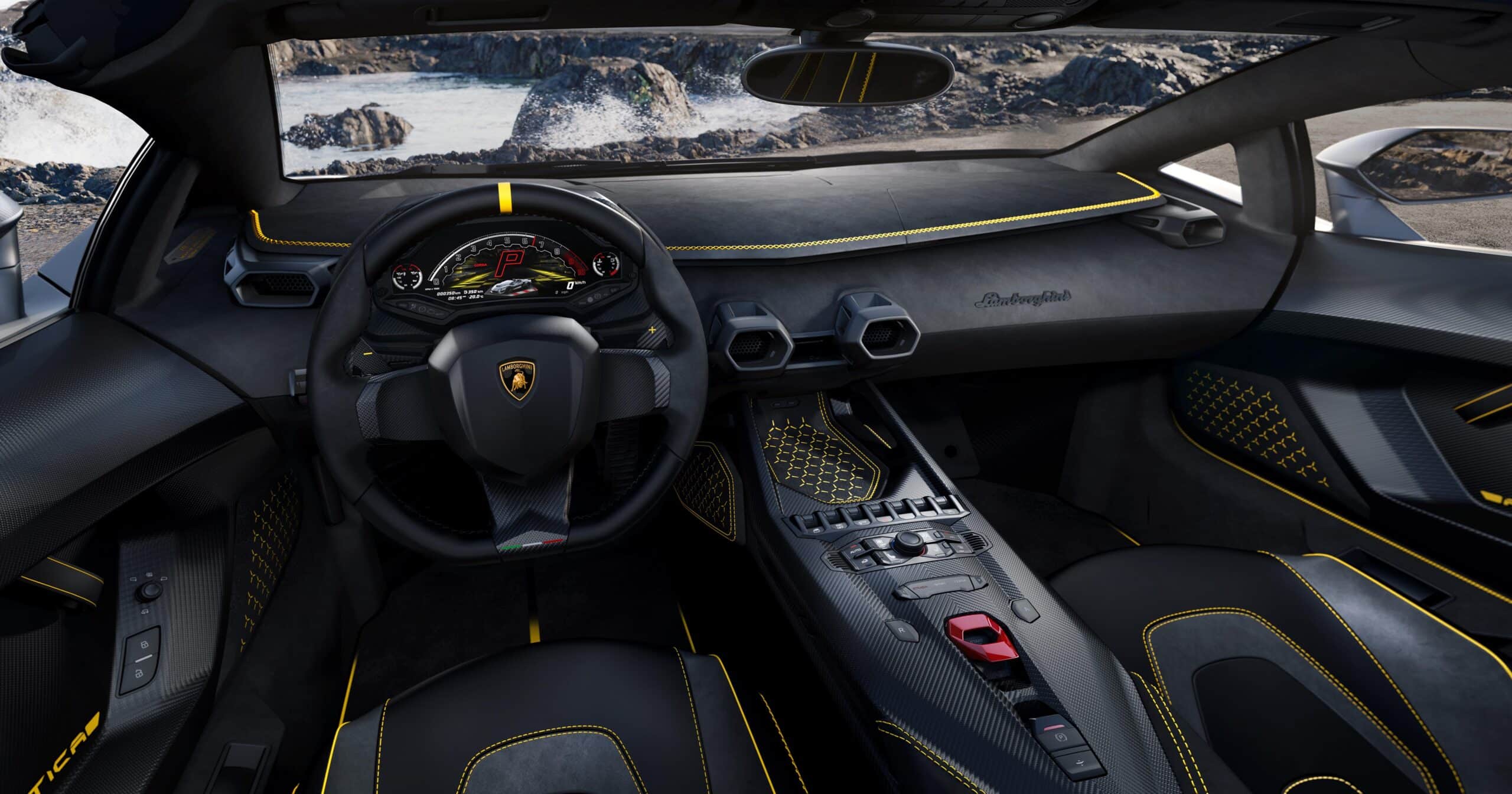 Lamborghini Auténtica Interieur