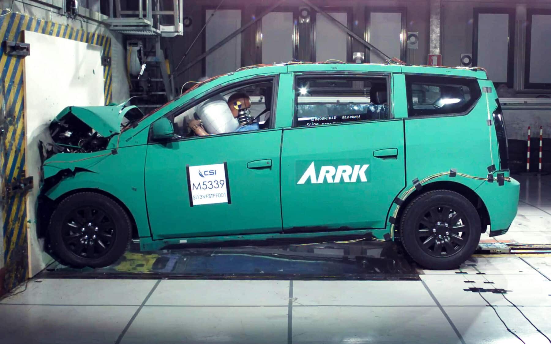 Sono Motors Sion bei Crashtest