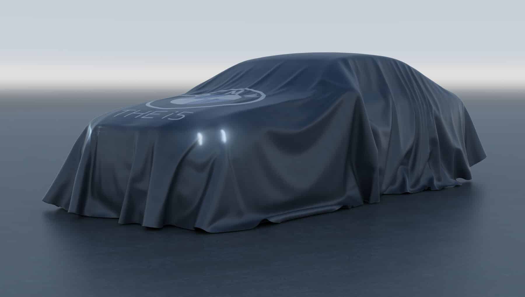 Noch verhüllt: Der BMW 5er startet im Herbst 2023