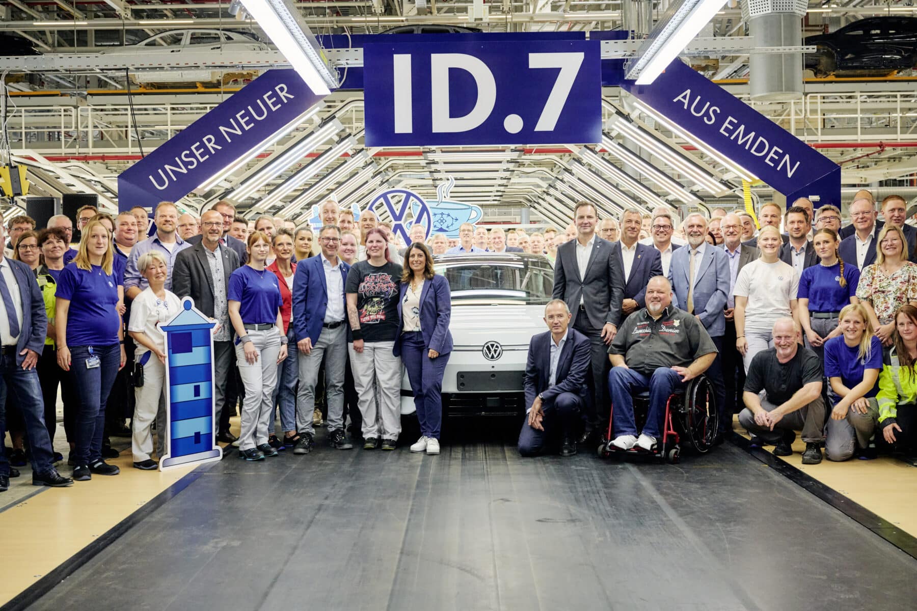 VW fährt Produktion des VW ID.7 in Emden hoch