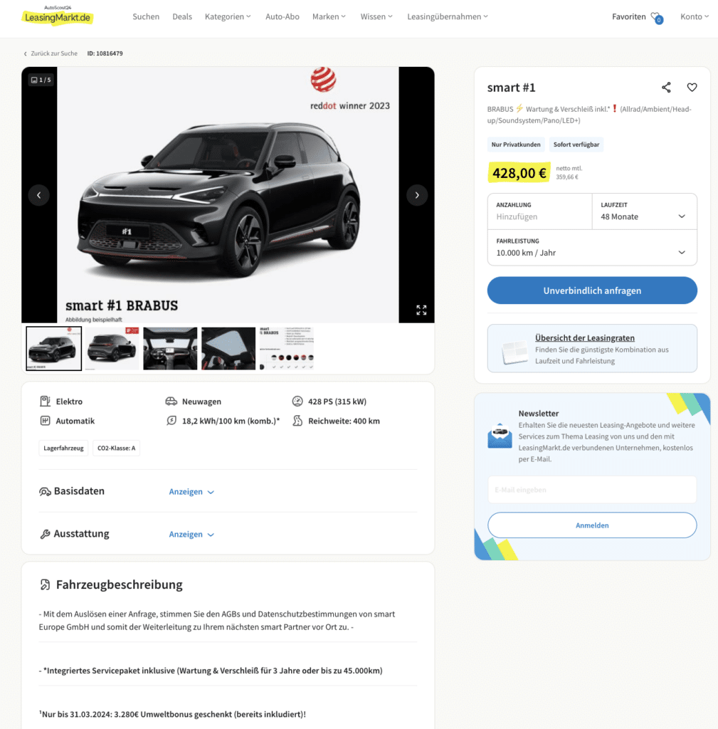Smart 1 Leasing Privat