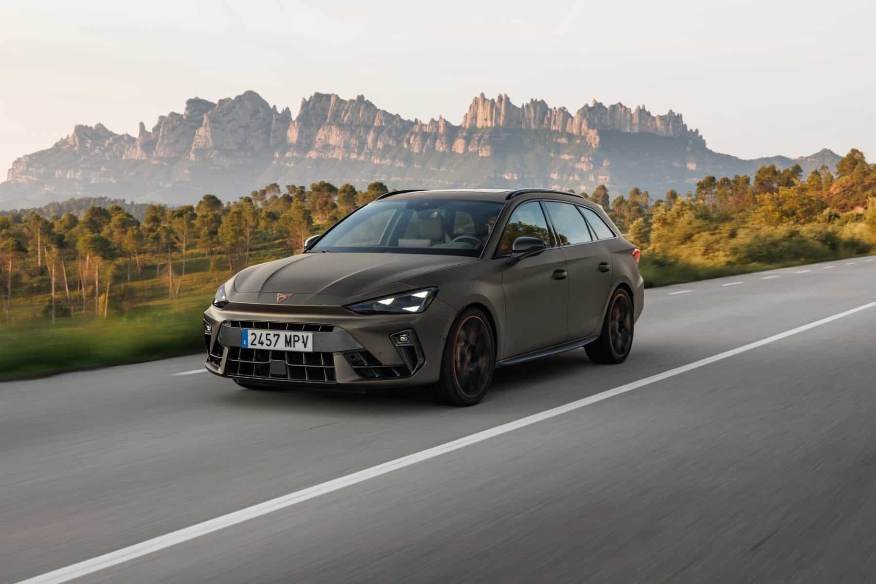 Elegantes Cupra Leon St Leasing Ebenbild