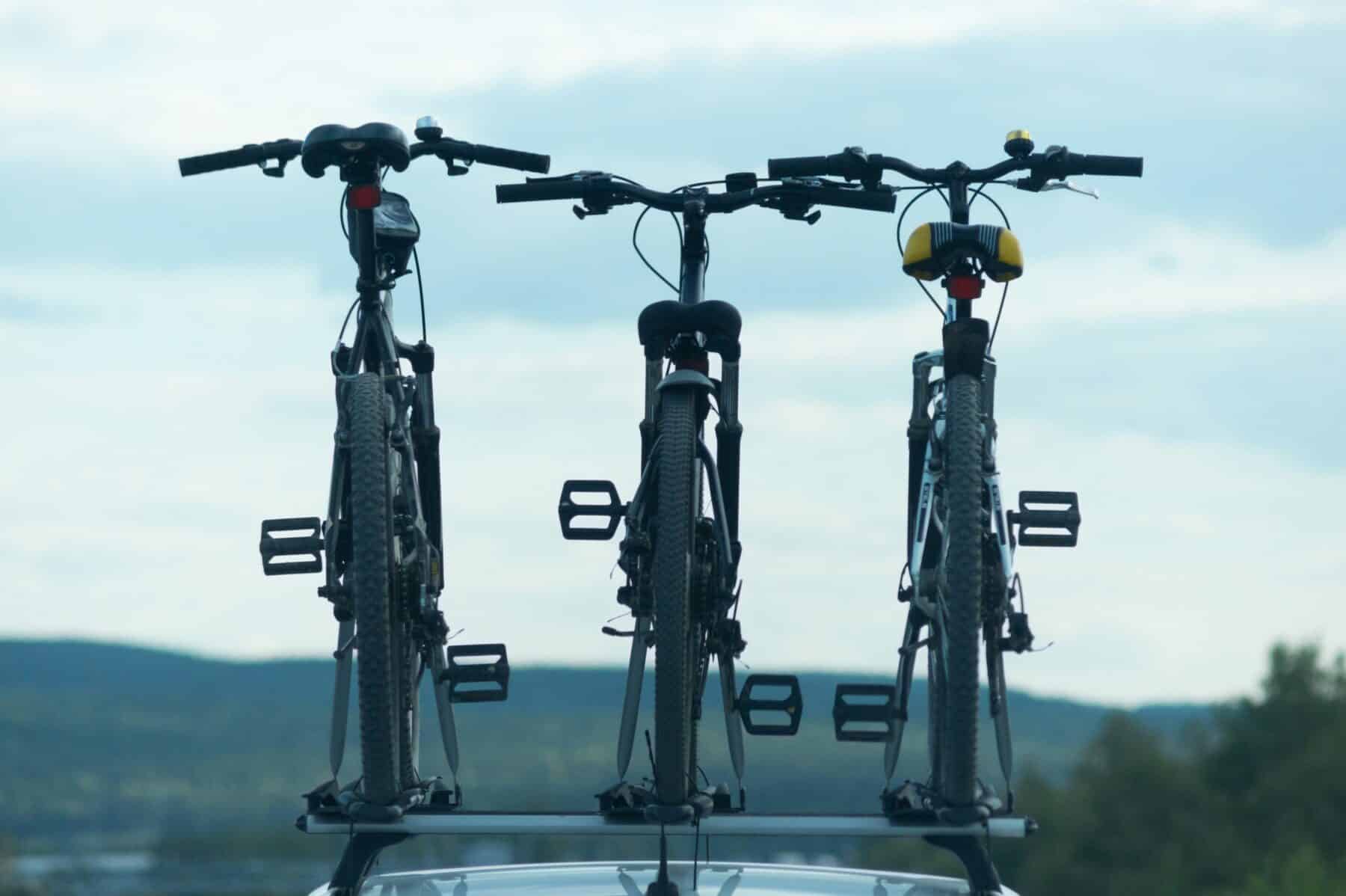 Fahrrad mit Auto transportieren, Dachträger