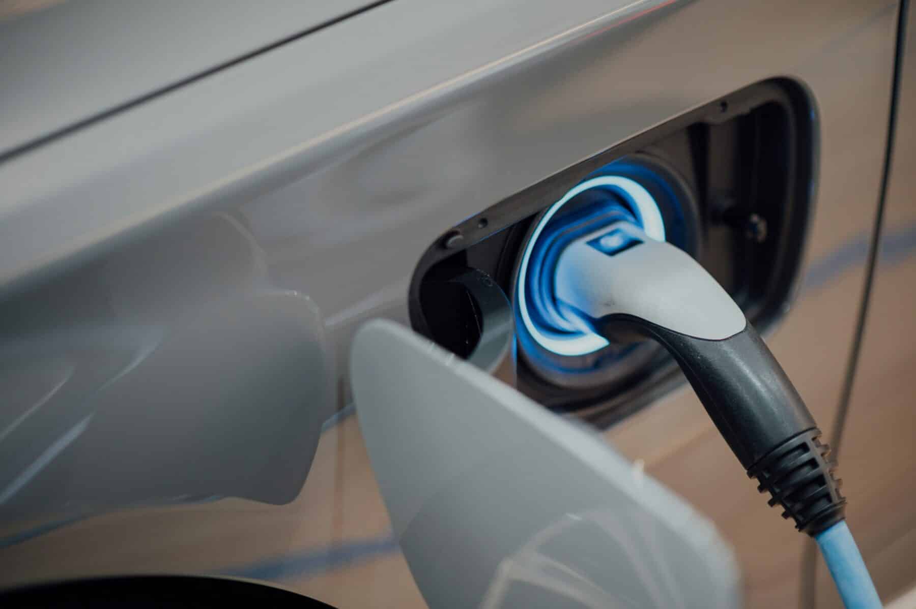 E-Auto beim Ladevorgang