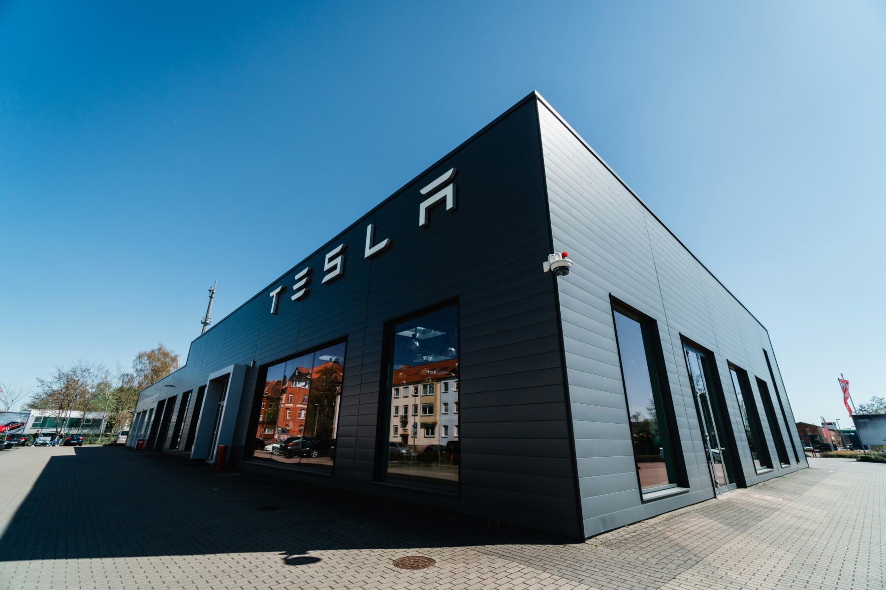 Tesla Gebäude