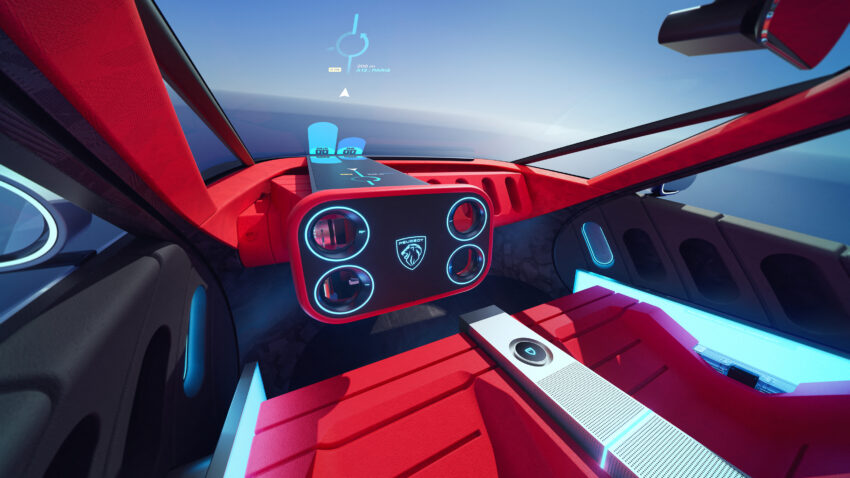 Peugeot Polygon Concept Lenkrad