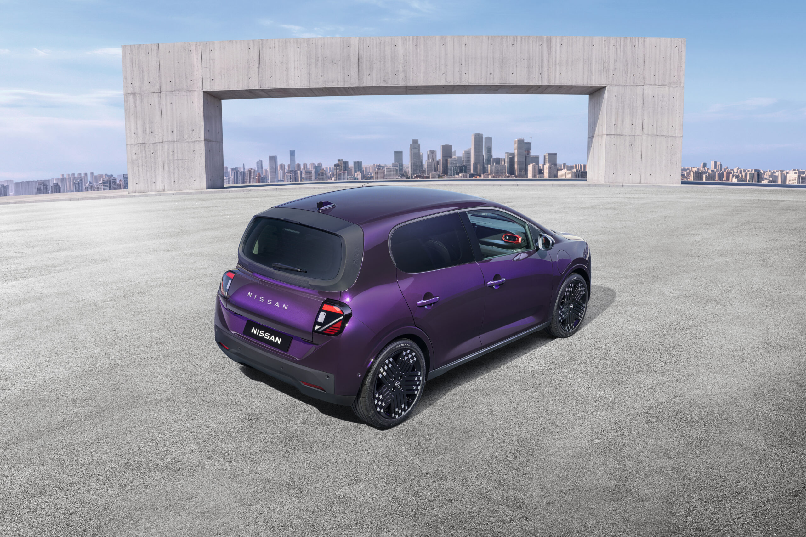 Nissan Pixo Heckansicht